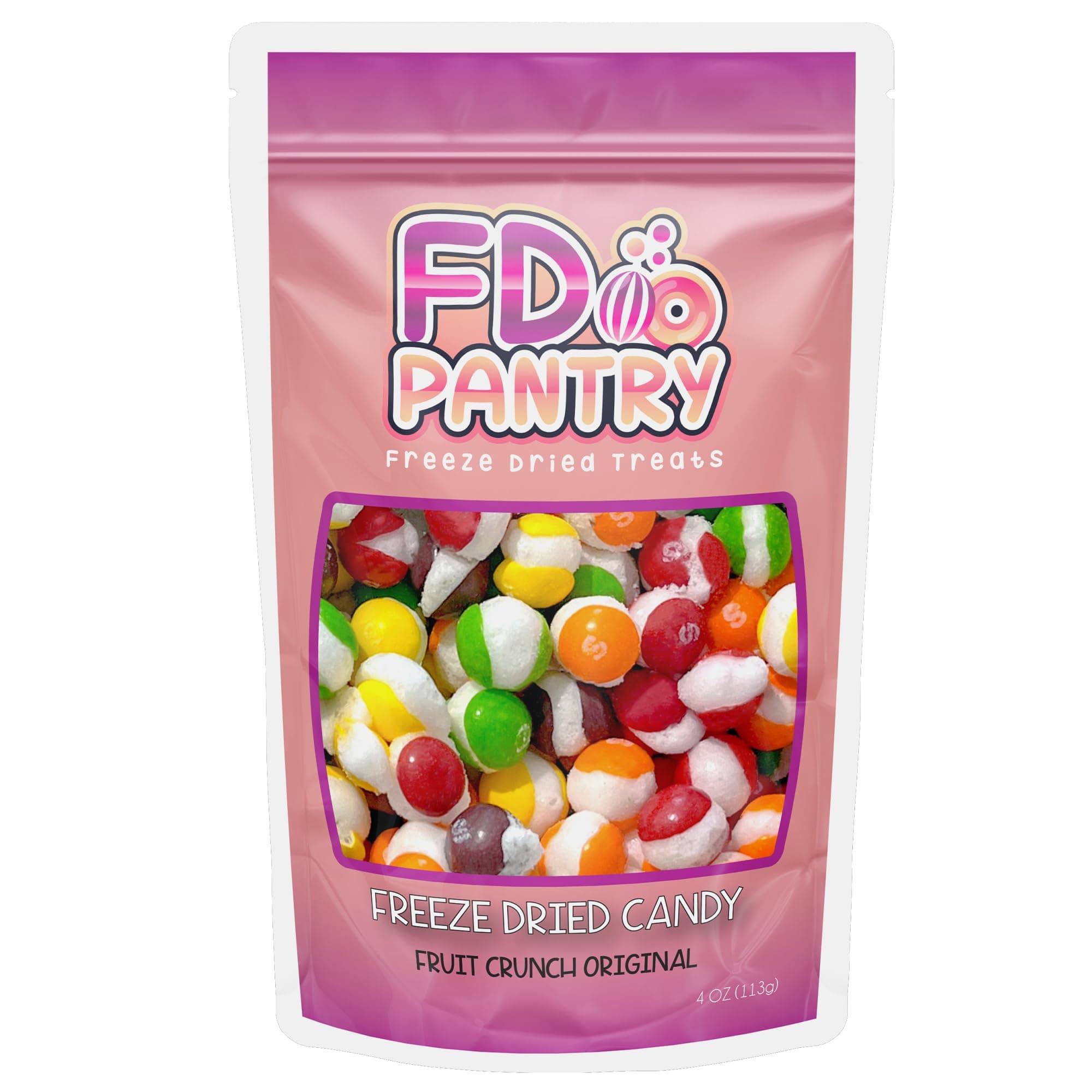 Freeze Dried Fruit Crunch Candy (Original, 4 oz)