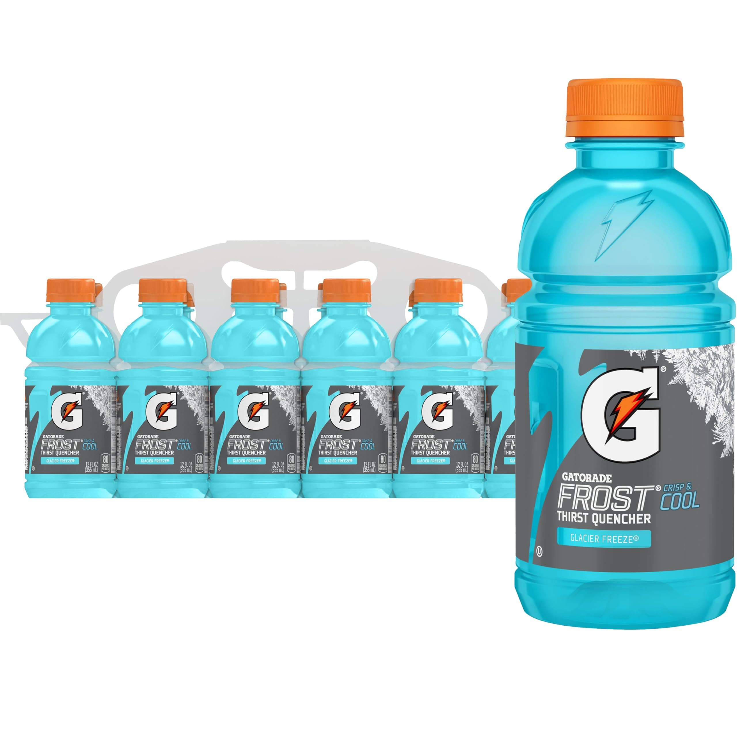 Thirst Quencher, Glacier Freeze, 12 Fl Oz (Pack of 12)