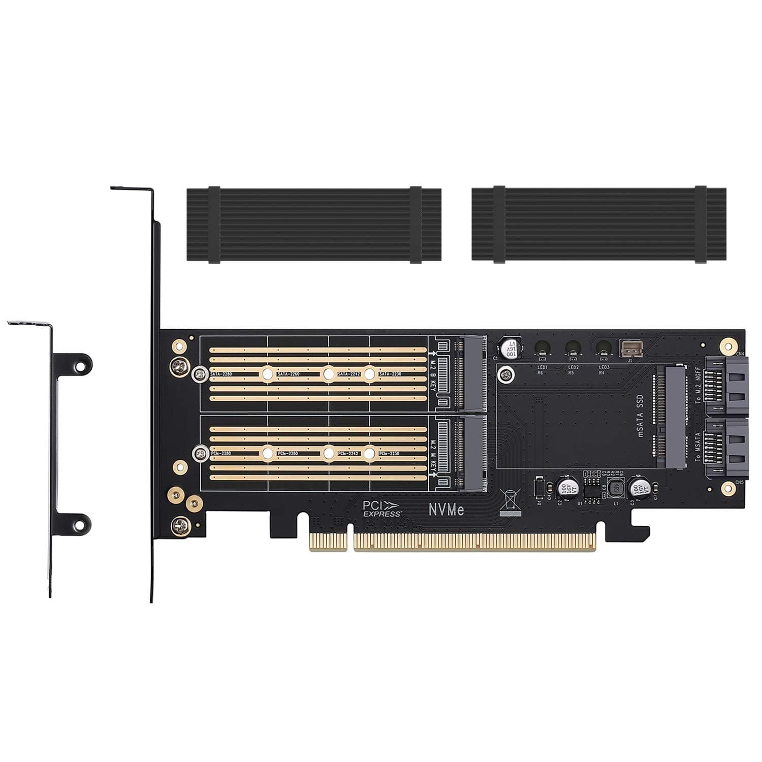 3 in 1 M.2 SSD Adapter Card