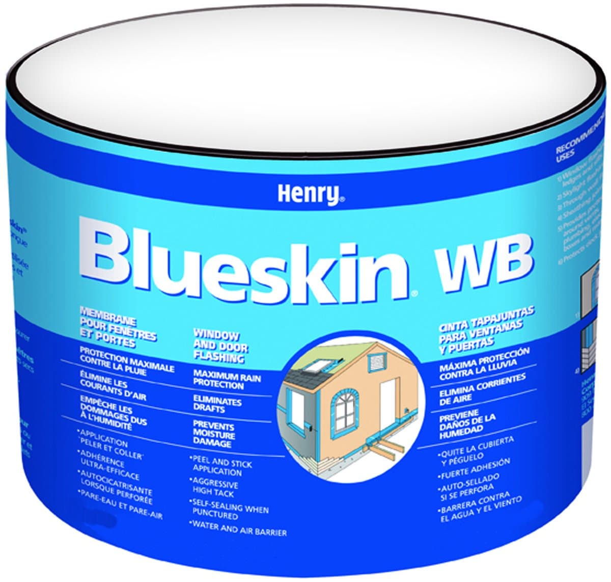 HenryCOMPANY HE201WB954 Weather Barrier Window and Door Flashing, 9" x 75'