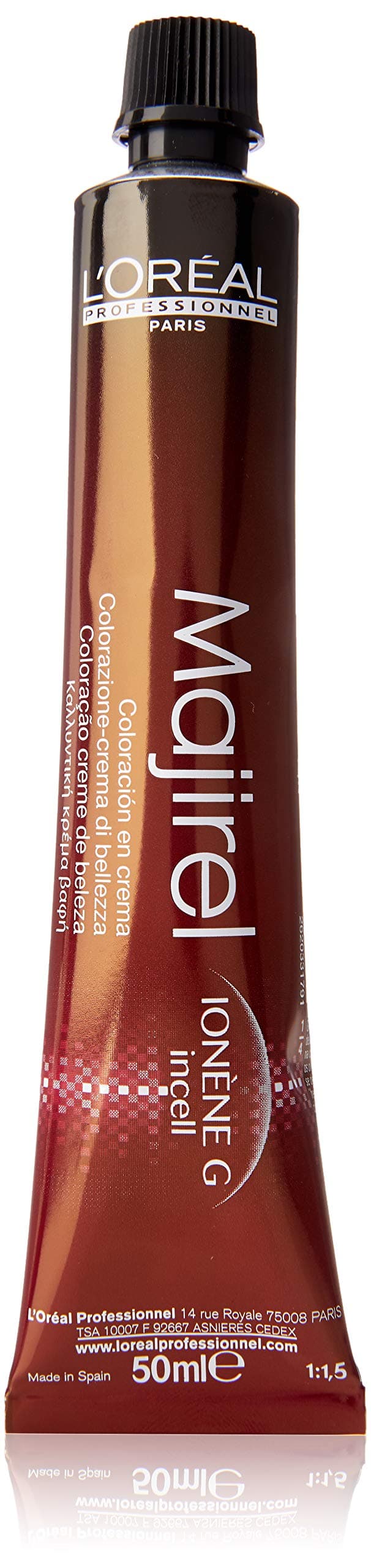 L'OREAL MAJIREL Shade 7.12 Iridescent Ash Blonde 50ml