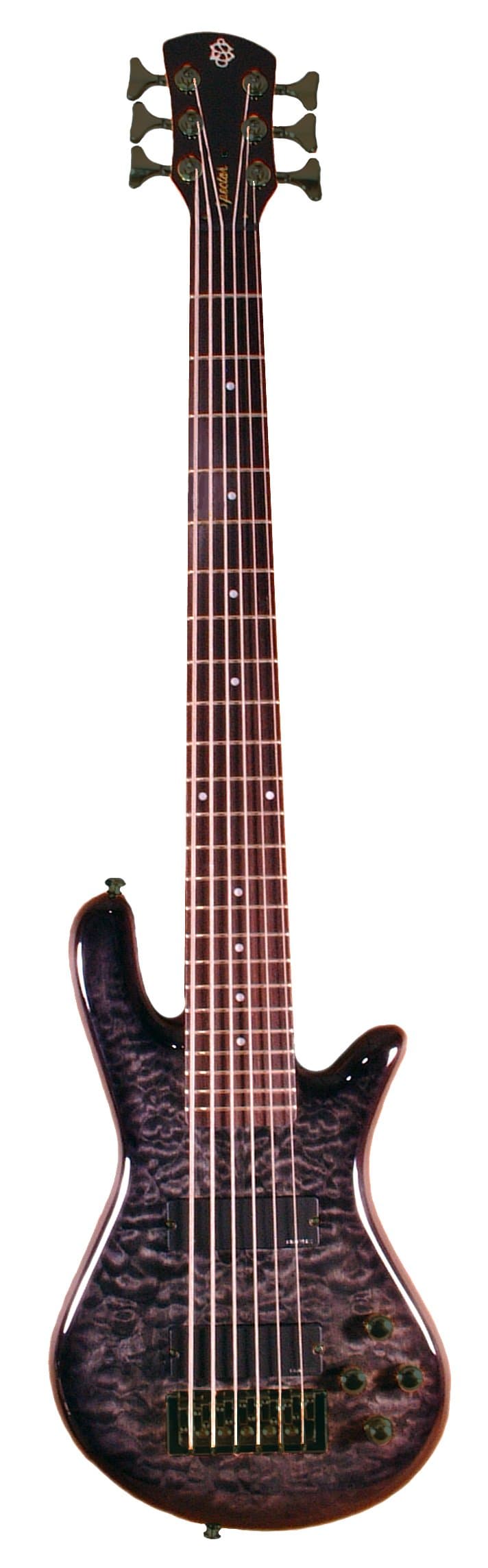 Legend 6 Classic Bass Guitar (6 String, Slate Grey)