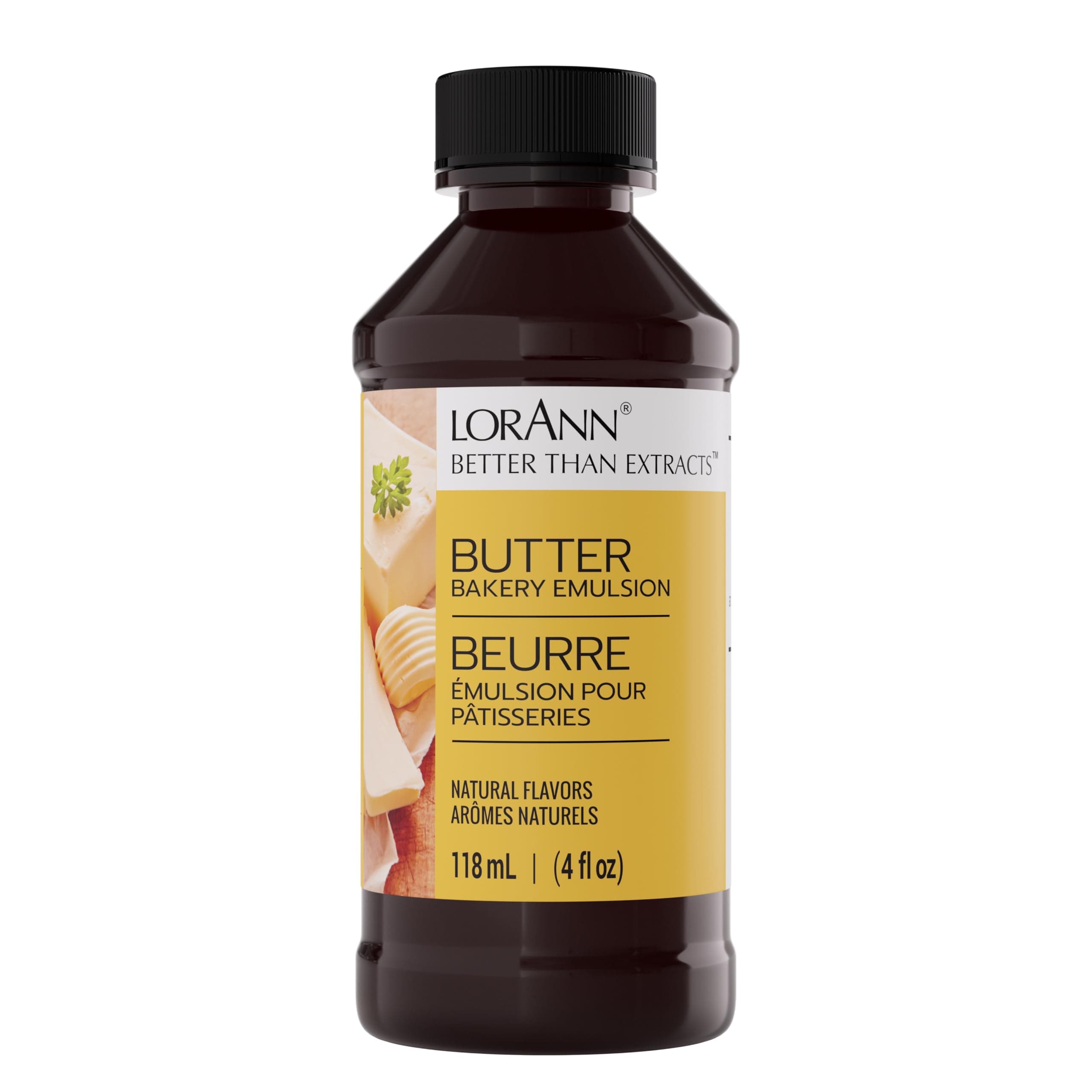 Lorann Oils Butter Bakery Emulsion: True Butter Flavor, Ideal for Enhancing Rich Dairy Notes in Baked Goods, Gluten-Free, Keto-Friendly, Butter Flavoring Essential for Your Kitchen
