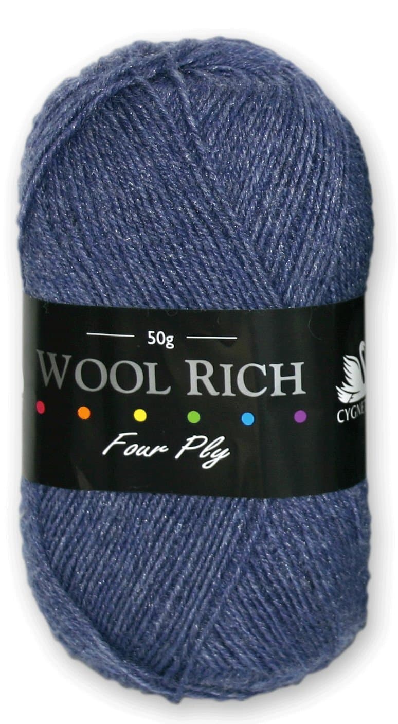 Truly Woolrich 4ply Denim Mix