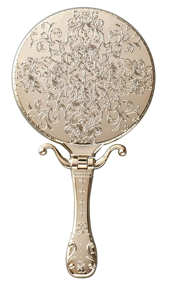 Twinkle Hand & Stand Mirror Y-1505 (Gold)