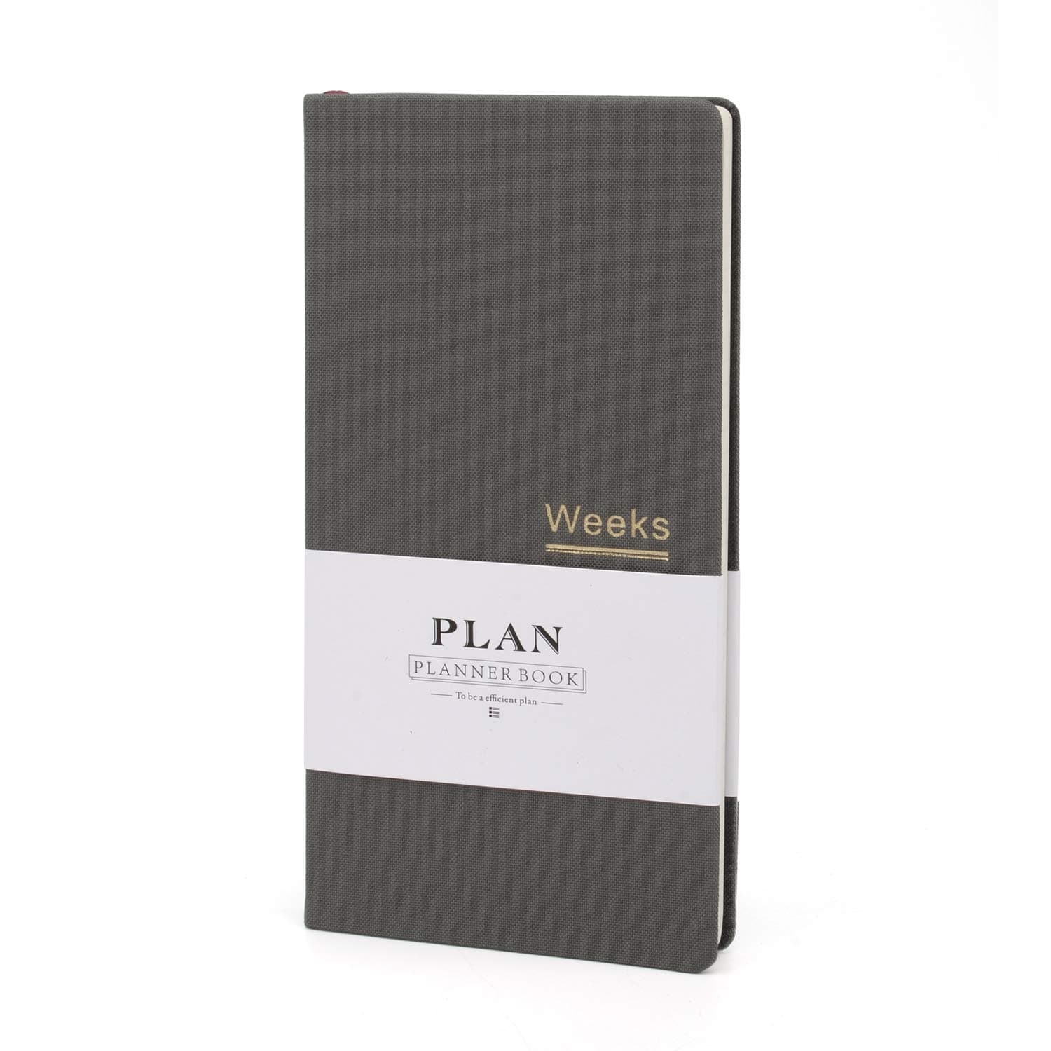 Weekly Pocket Planner Monthly Reminder Undated Notebook Life Planner Hoboni Week -12 Months –Hard Cover