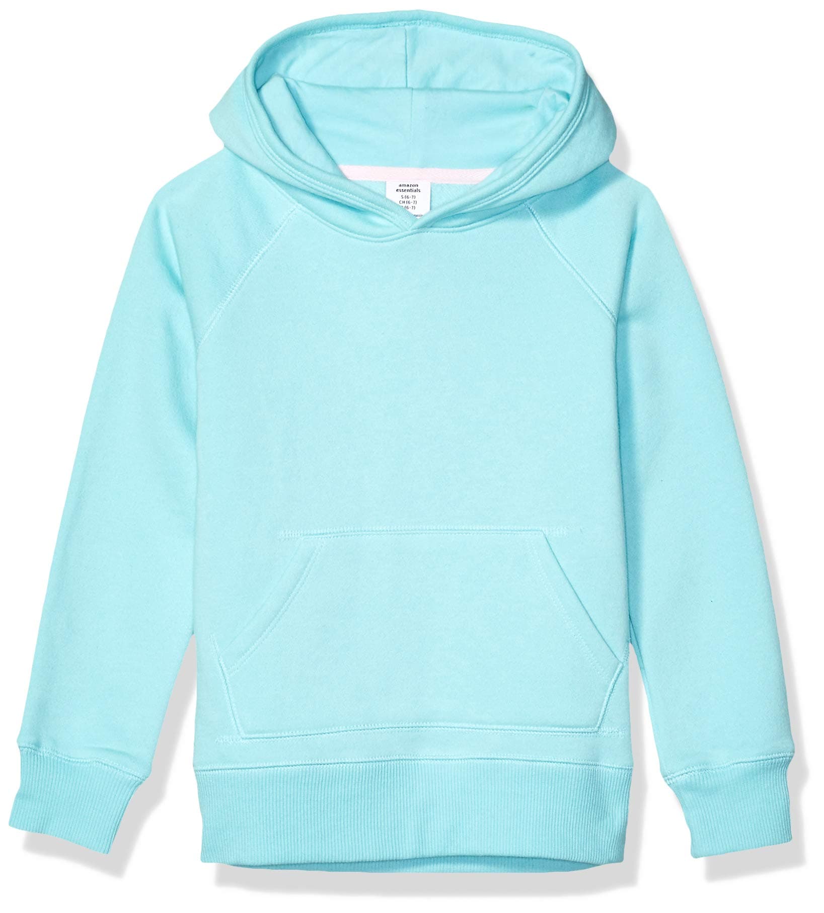 Girls and Toddlers' Pullover Hoodie Sweatshirt, Soft Brushed Fleece