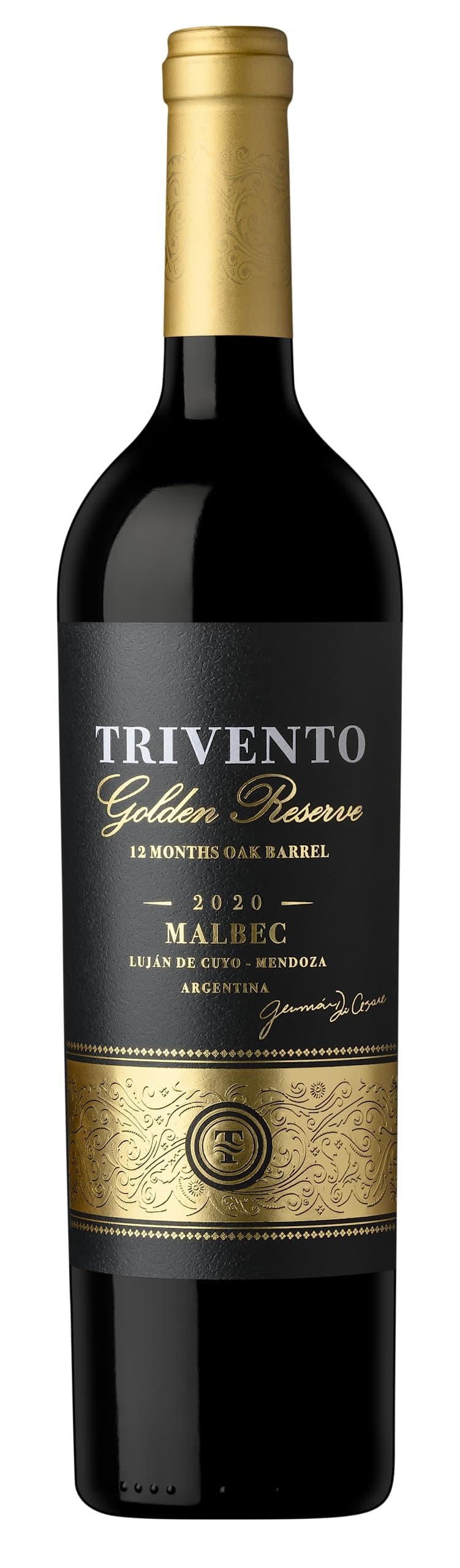 Trivento Golden Reserve Malbec, 75cl