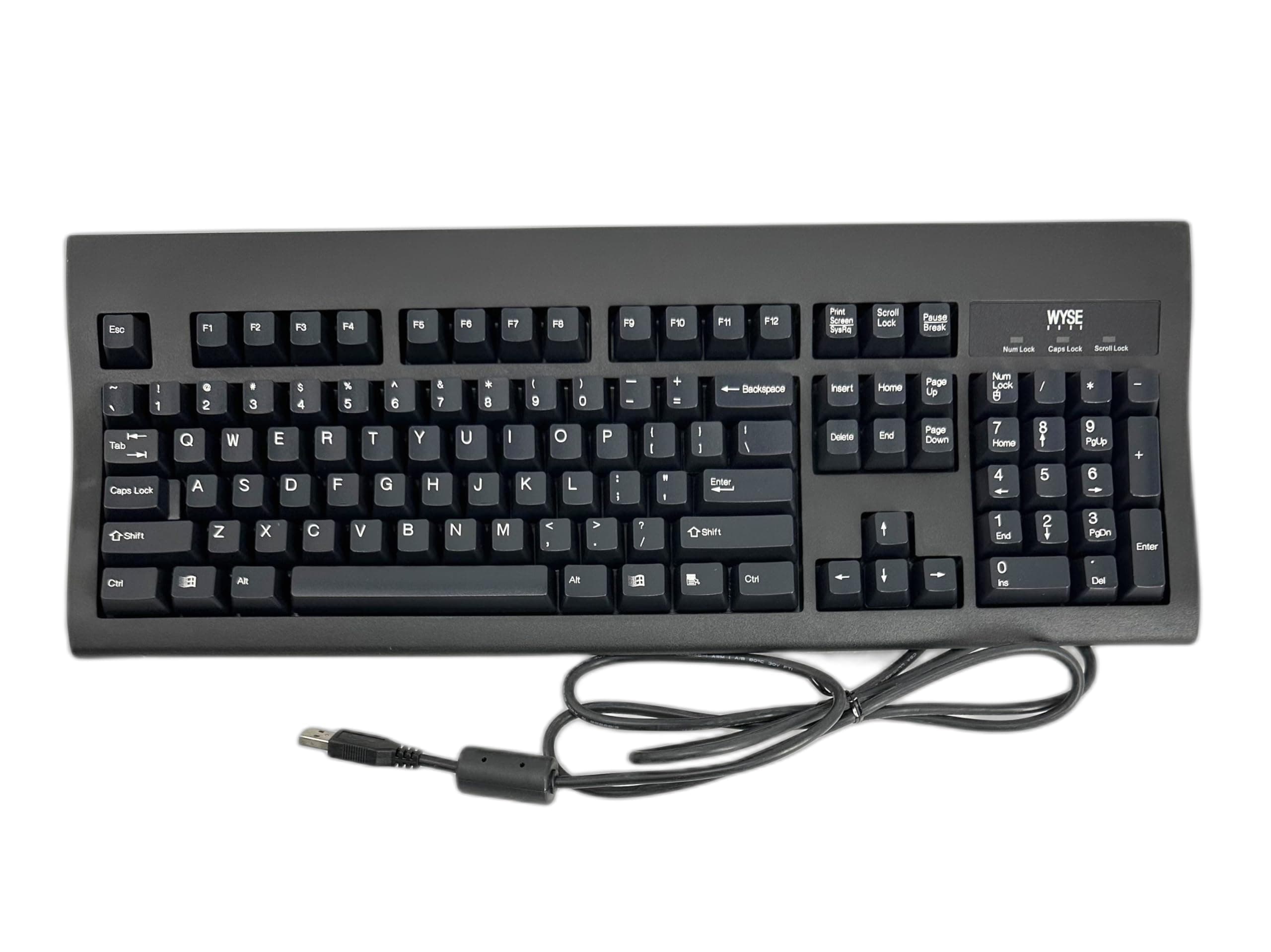 New Genuine Keyboard Fits WYSE/DELL English USB Wired Black 901716-06L KU-8933, 901716-06L, TN8FD, 0TN8FD,104K, Corded, KU8933