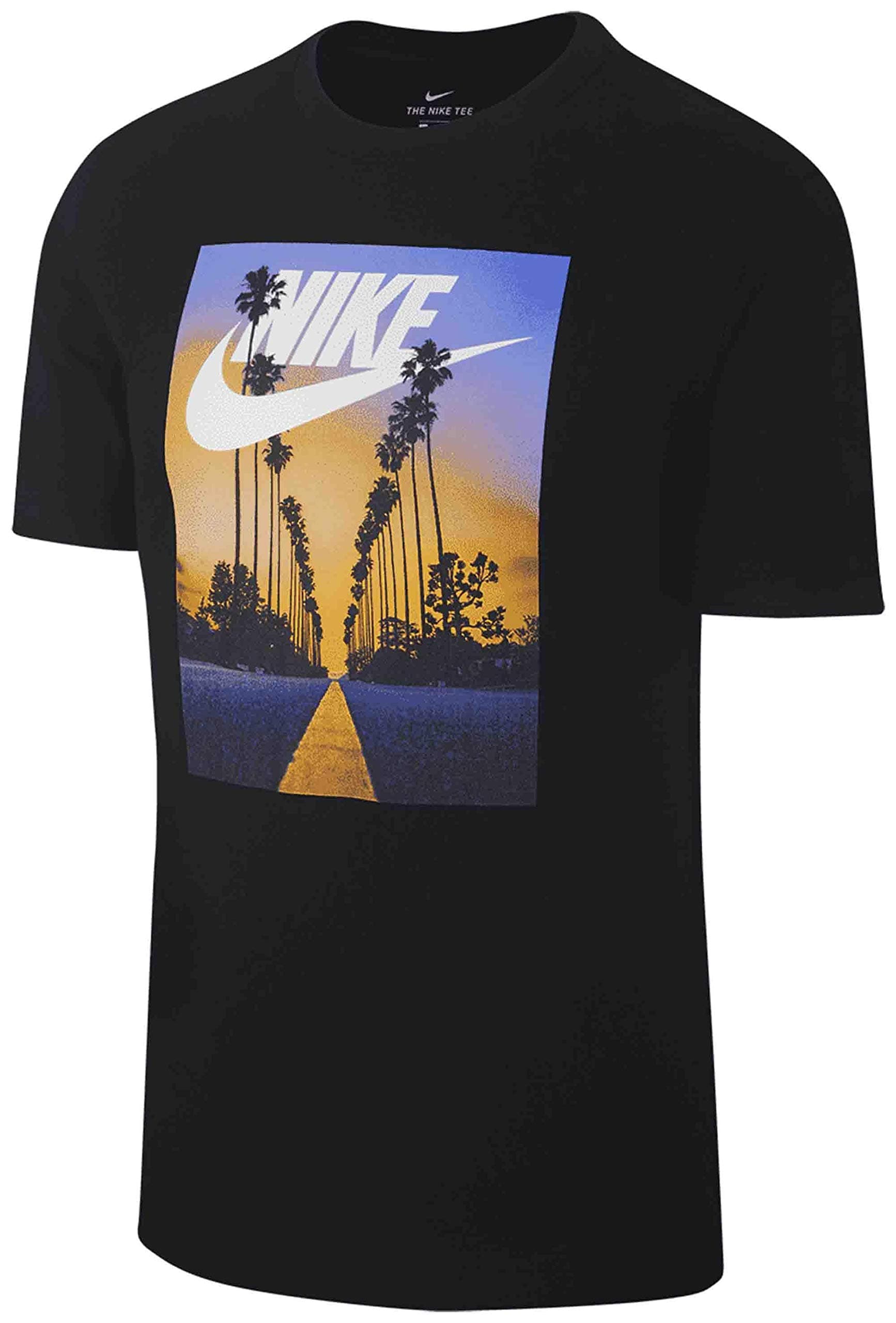 NIKE Men's M NSW Tee Sunset Palm T-Shirt