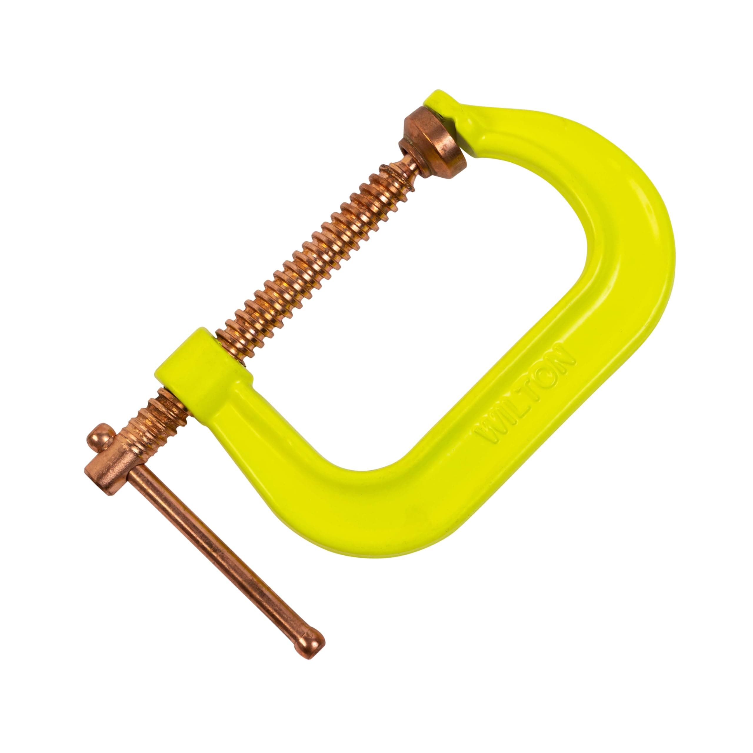 Spark-Duty Hi-Vis C-Clamp, 4" Opening, 3-1/4" Throat, 6200 Lbs. Clamping Force (Model 404CS)