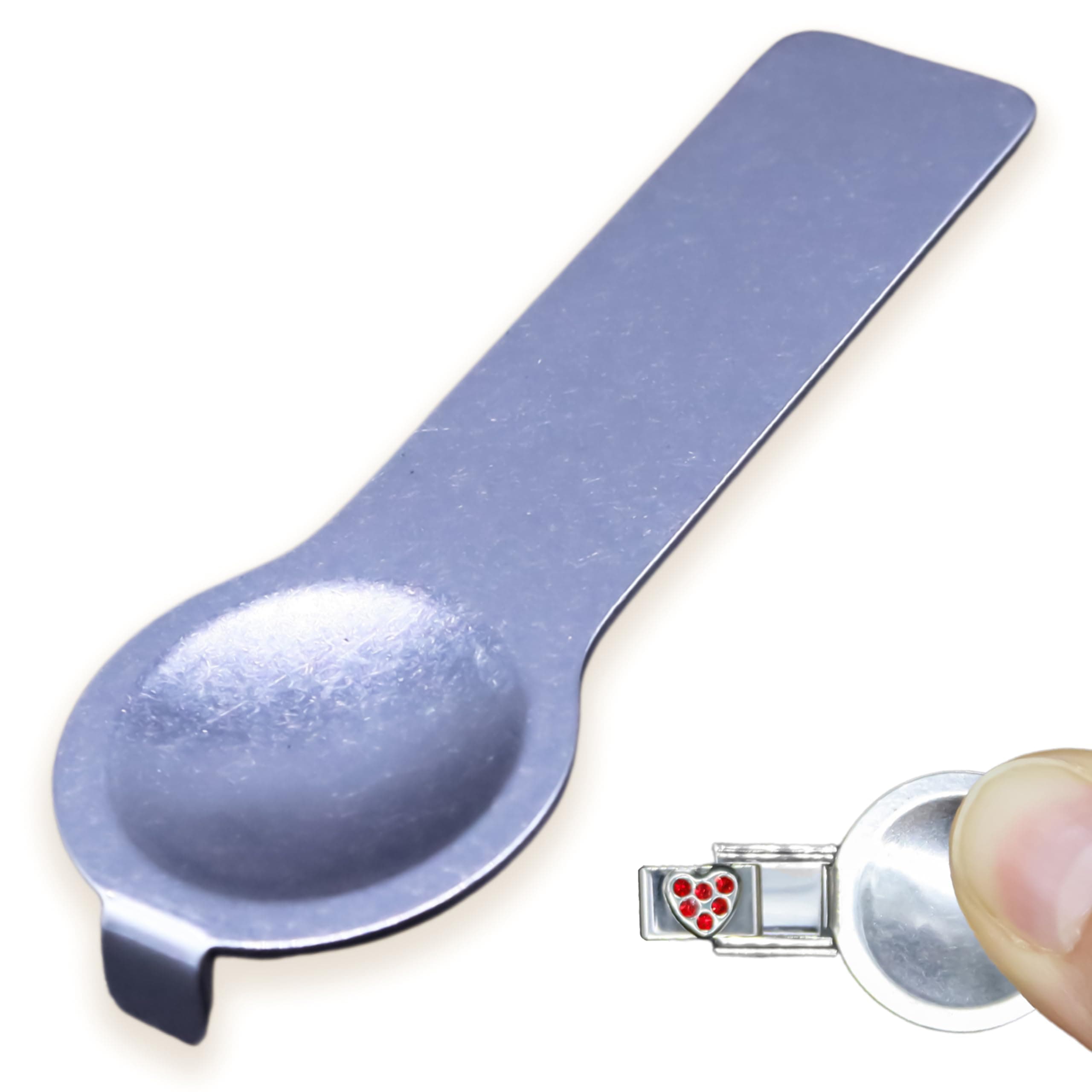 Italian Charm Bracelet Tool, Stainless Steel Charms Opening Tools, Easy Opener Compatible with Standard 9mm Link Bracelets