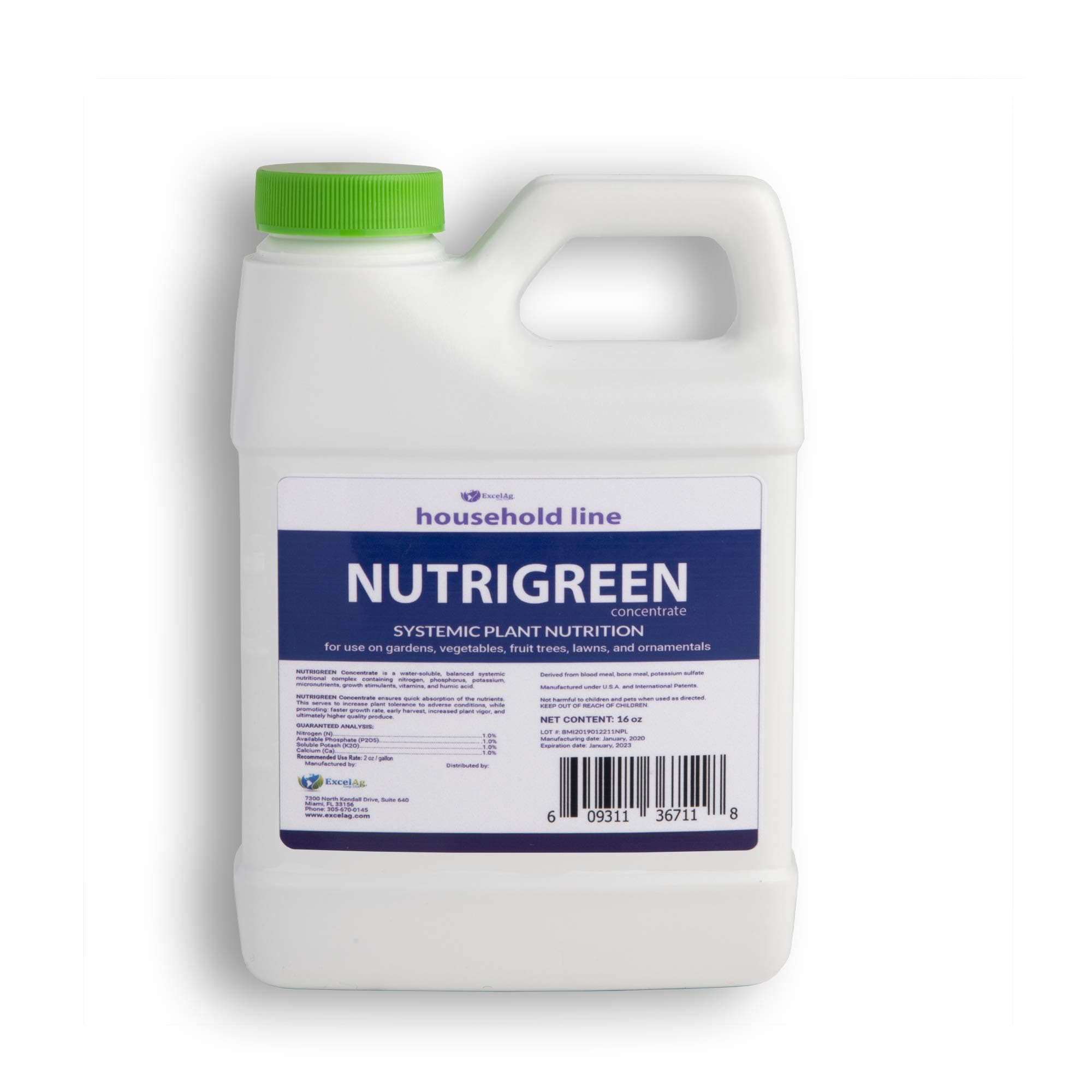 Concentrate Systemic Plant Nutrition and Foliar Fertilizer for use on Gardens, Vegetable, Fruit Trees, lawns and ornamentals. (32 Oz)