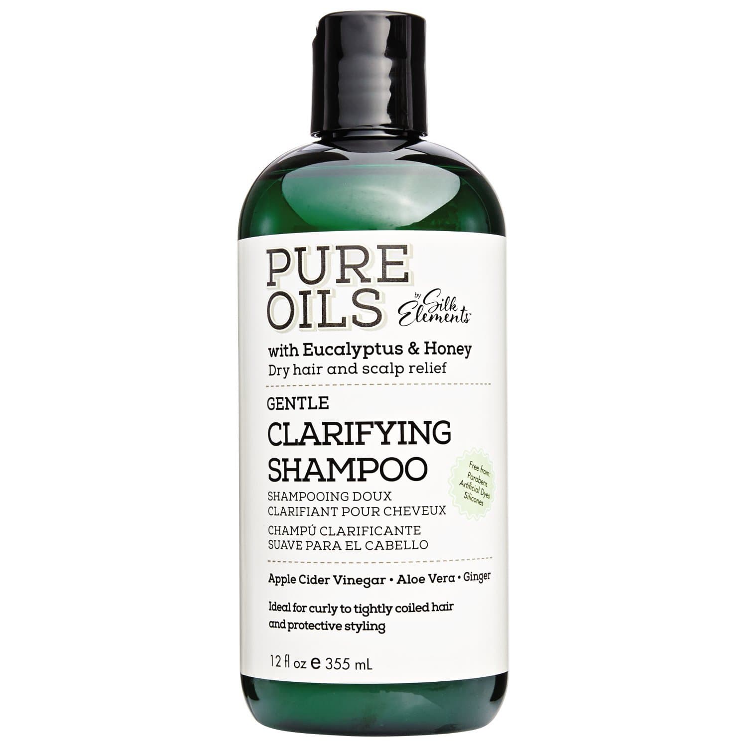 Birsppy Silk Elements Eucalyptus & Honey Dry Hair & Scalp Relief Gentle Detoxifying Shampoo
