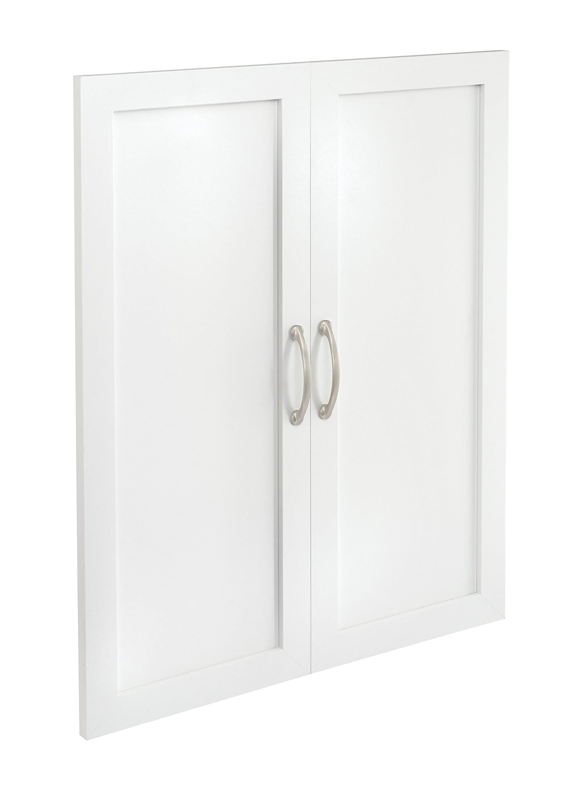 ClosetMaid SuiteSymphony Wood Closet Door Set Pair, Add On Accessory, Shaker ...