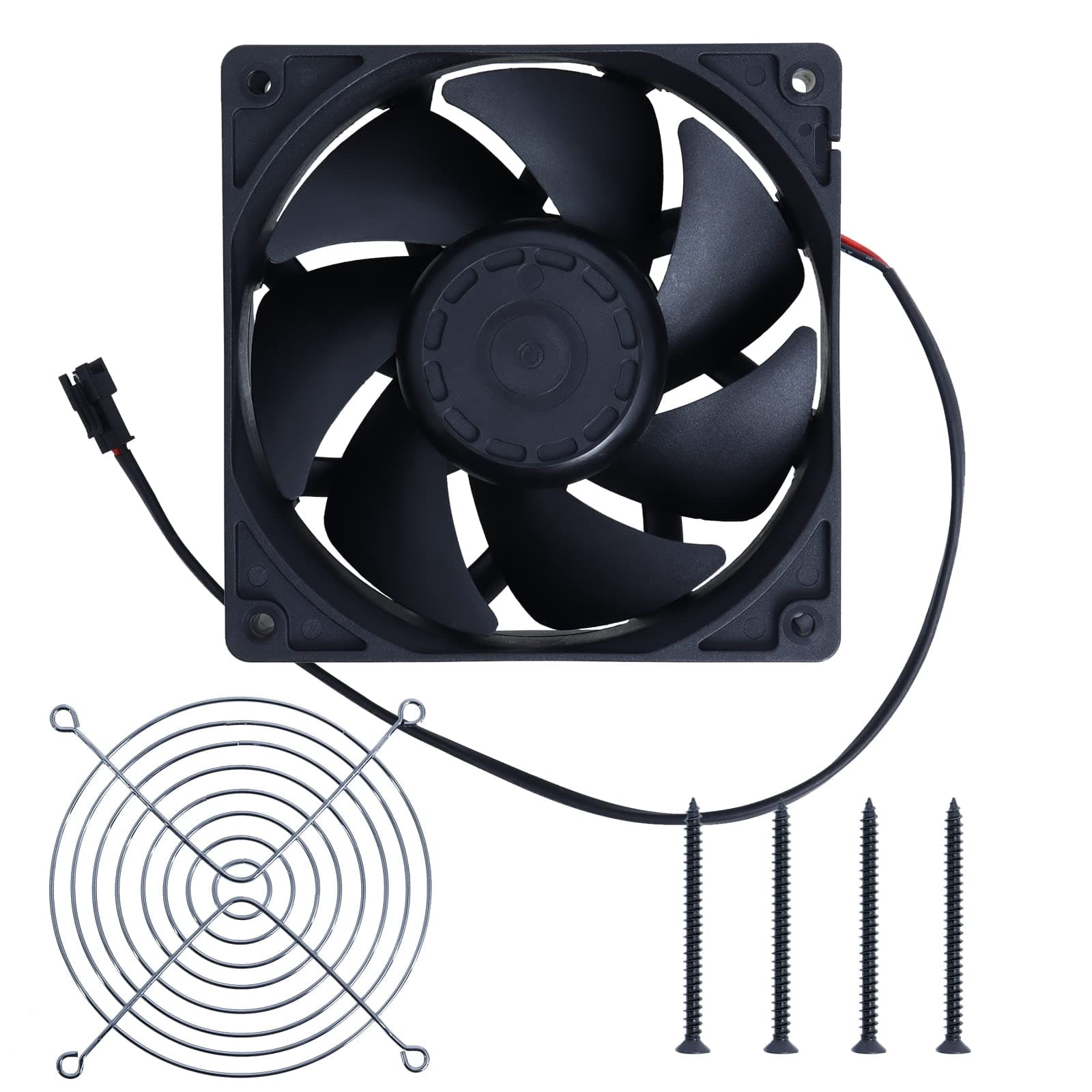 9904190040 Digital Fan Kit Compatible with Masterbuilt MB20040220 MB20041220 Charcoal Grill, Gravity Series 560 800 1050 Digital Charcoal Grill and Smoker Accessories