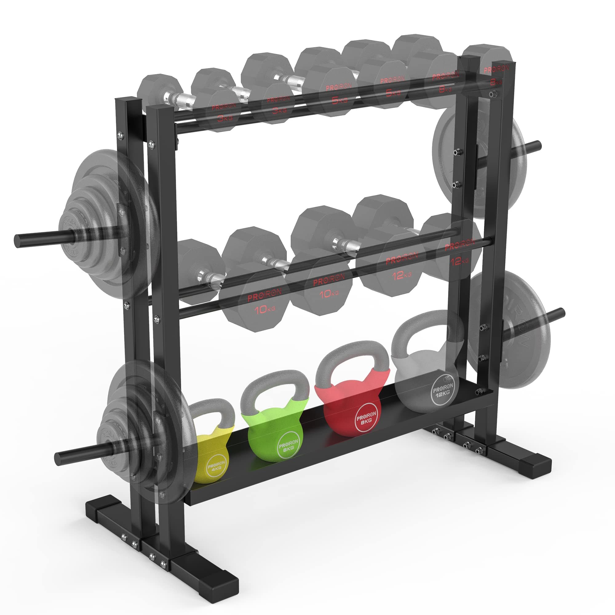 Heavy Duty All-In-One Weight Rack