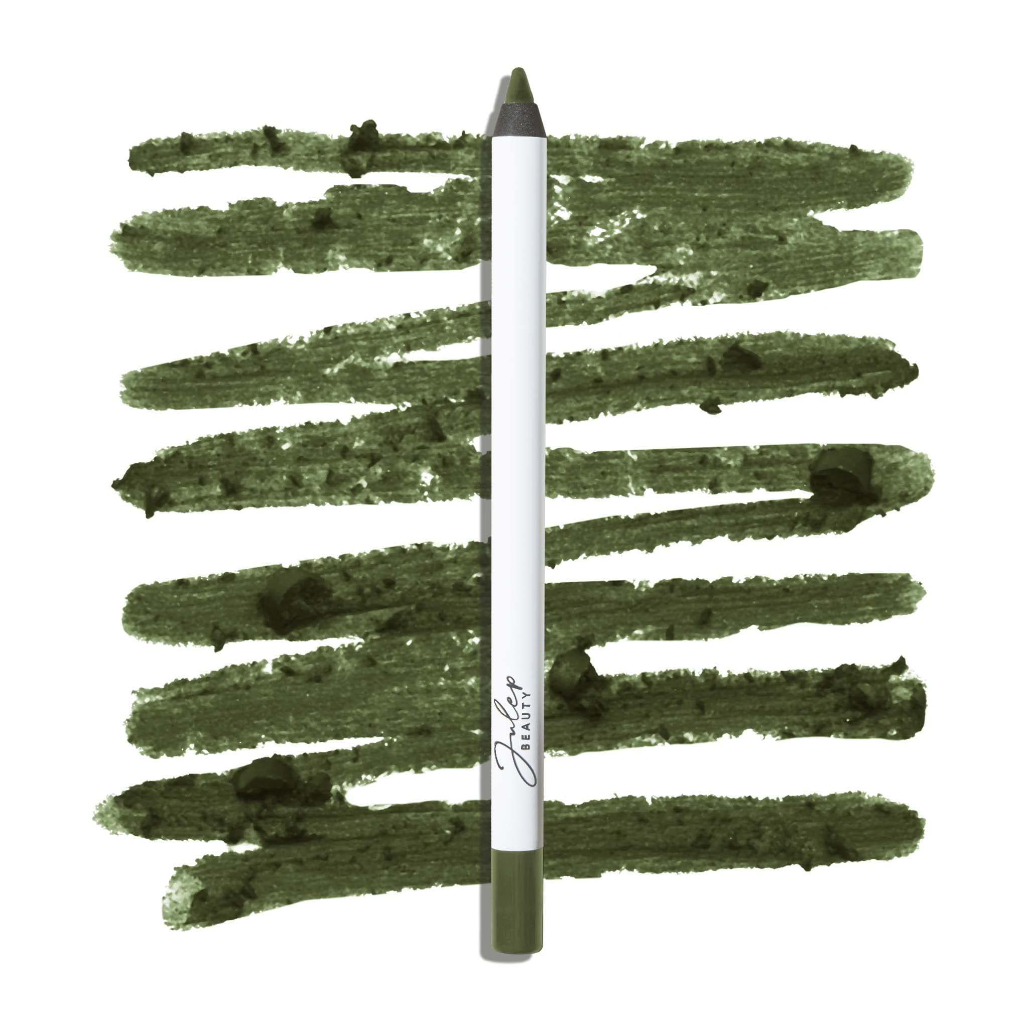 Julep When Pencil Met Gel Sharpenable Longwear Gel Eyeliner Pencil (Camo Green Matte) High-Performance, Waterproof, Transfer & Smudge Proof Eyeliner