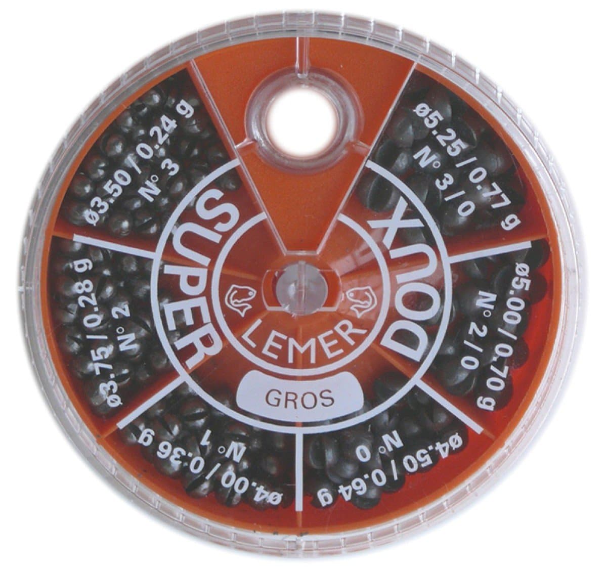 Anglers Accessories Mini Split Shot Assorted Lead