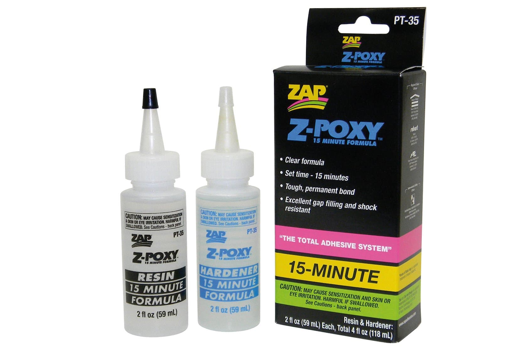 ZAP Glue Zap Z-Poxy 15 Minute Epoxy PAAPT35 Epoxies