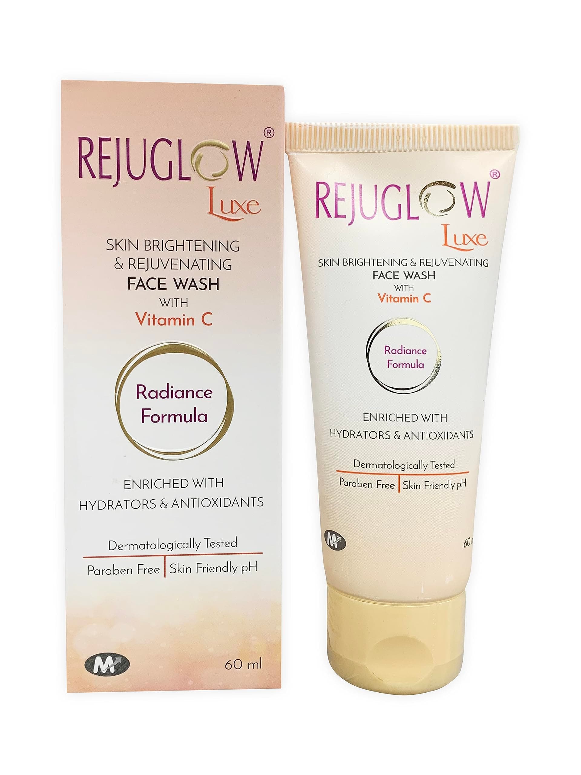 Rejuglow Luxe Skin Brightening & Rejuvenating Face Wash With Vitamin C 60ml
