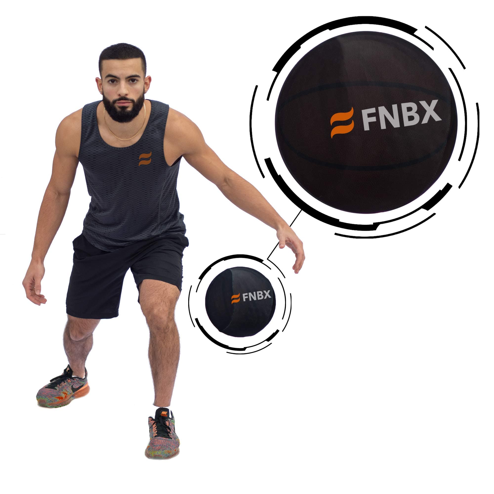 Dribble Cap - Basketball Cover to Eliminate Grip While Dribbling - Improves Ball handling, Control and Focus - Stretchy Material to fit Most basketballs - Basketball Training aid