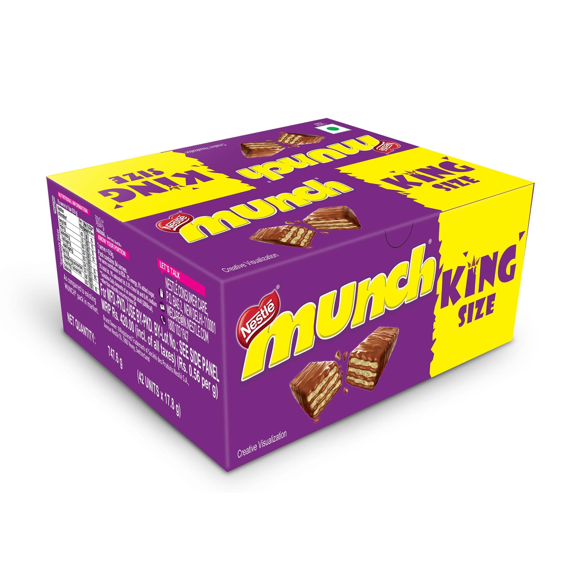 Nestle MUNCH 4x4 18(32x25g) in