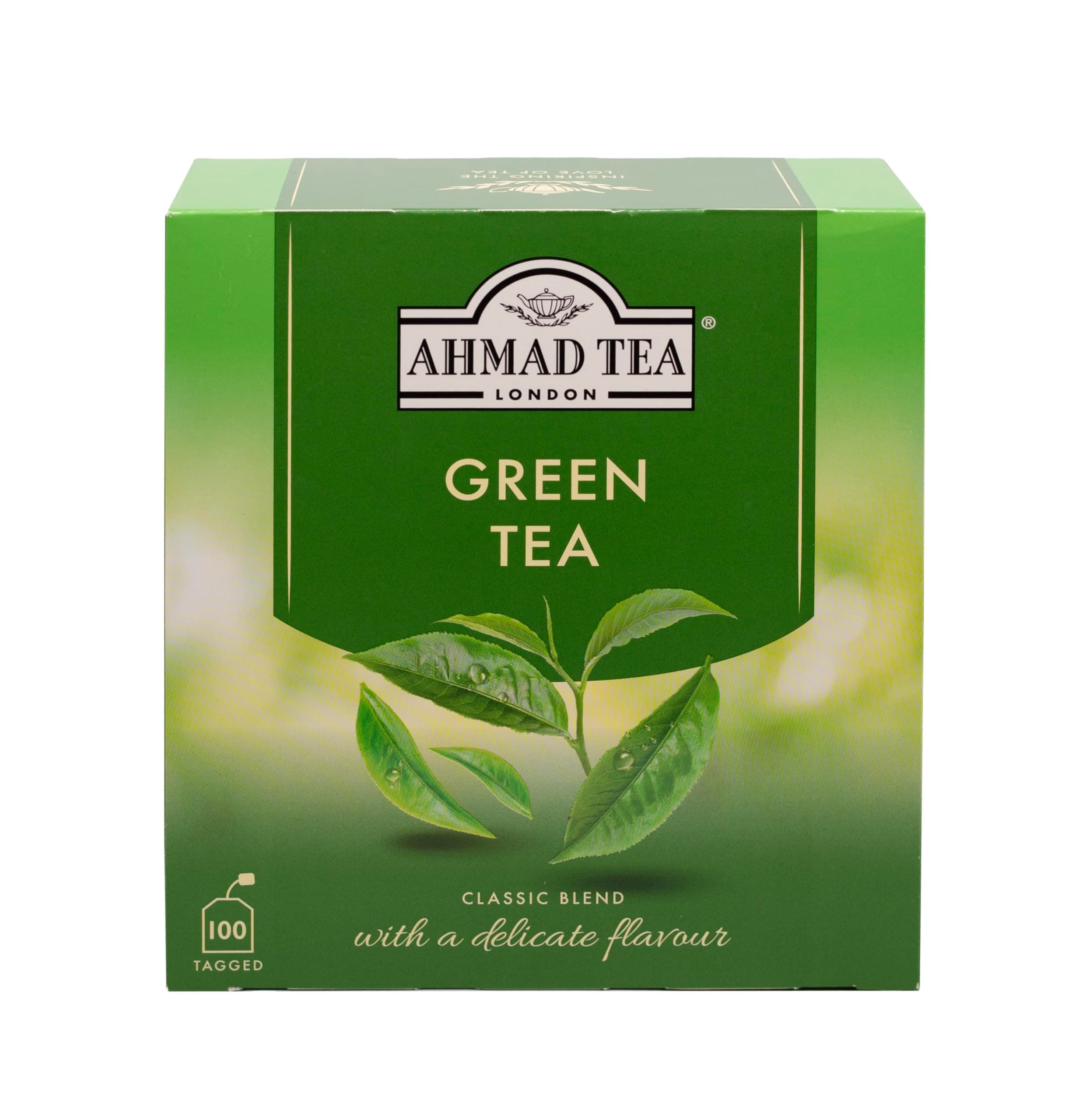 Ahmad Tea Green Tea, 100 Teabags, 200 g, 3925