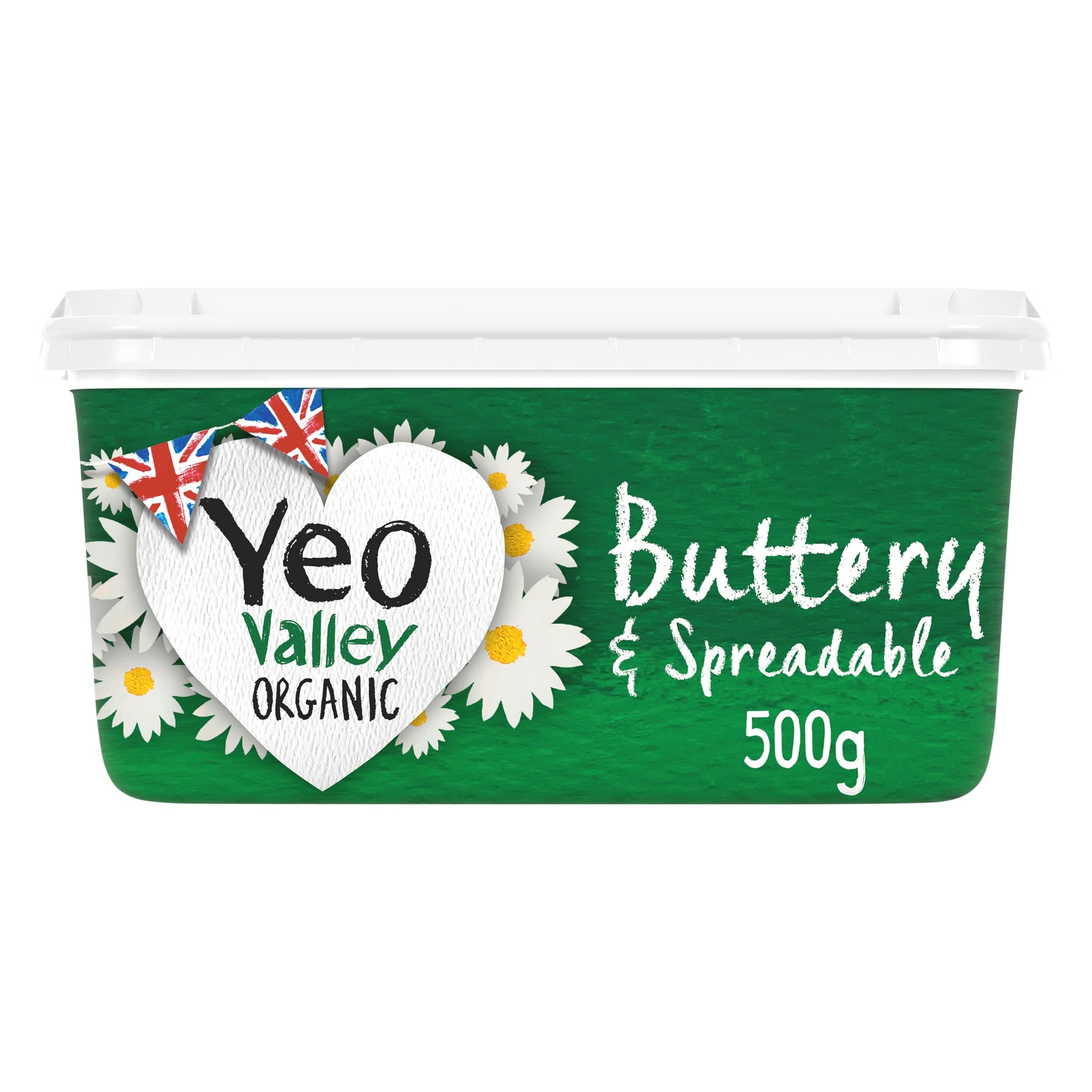 Yeo Valley Organic Spreadable Blend of Butter and Rapeseed Oil 500g