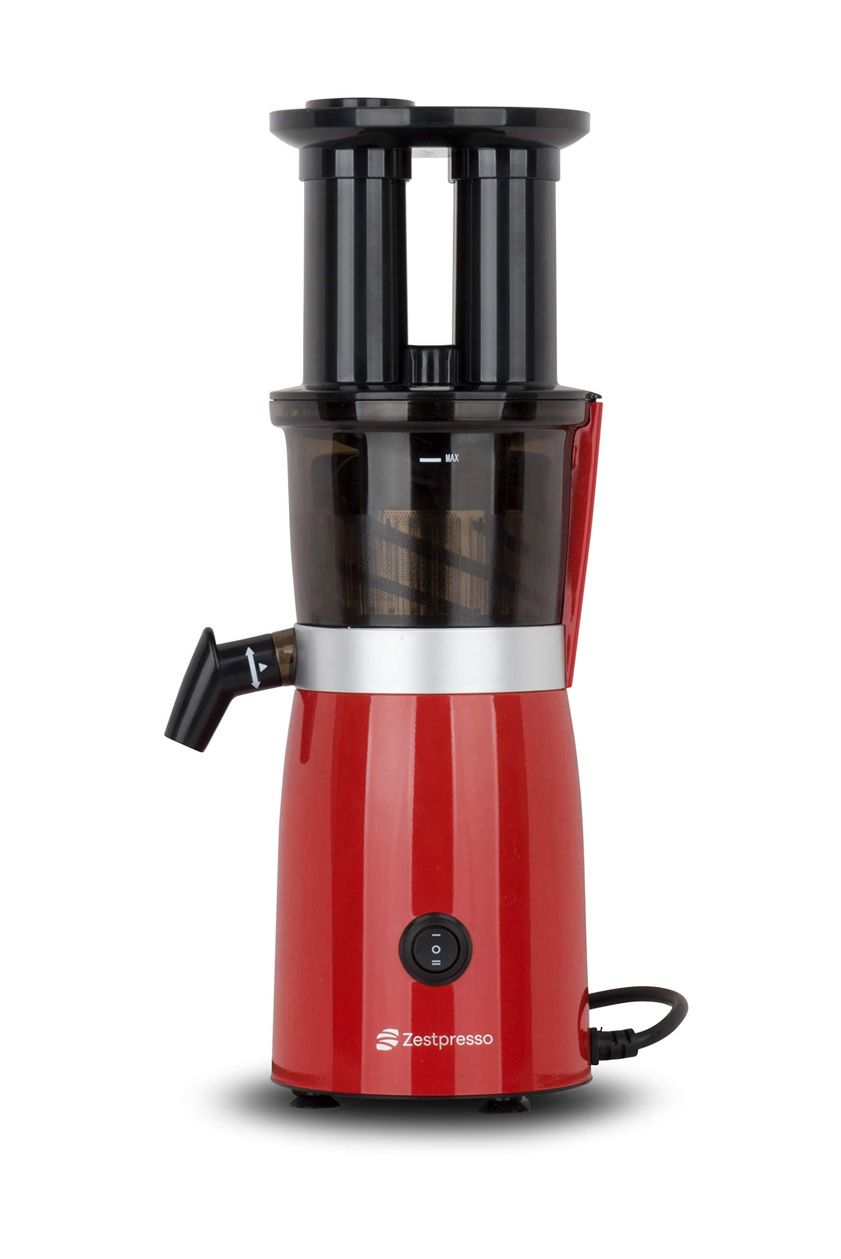 Zestpresso ZP-200 Duo Slow Juicer | Cold Press Juicer (Red)