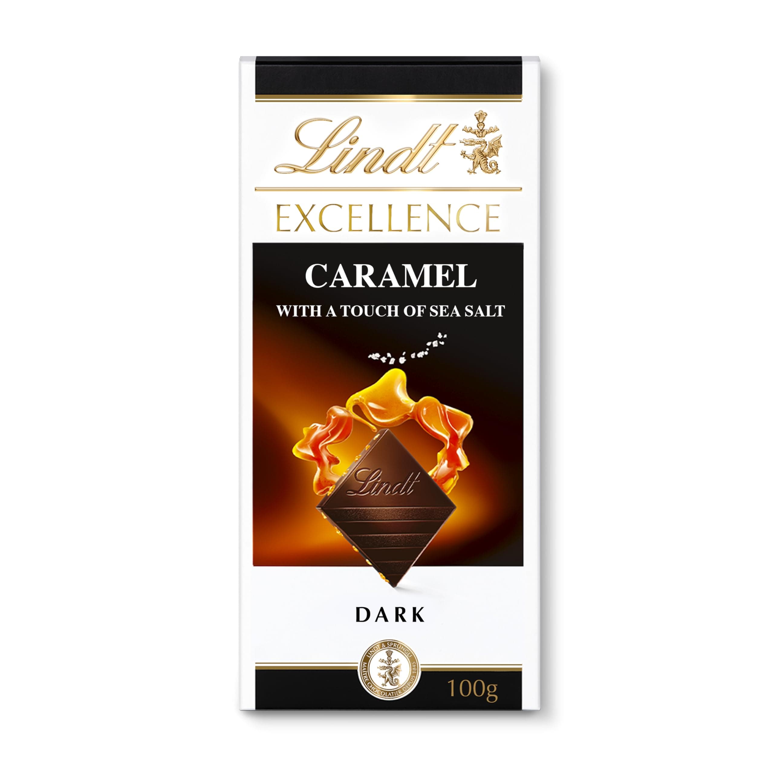 Excellence Caramel & Sea Salt Touch Dark Chocolate, 100 g