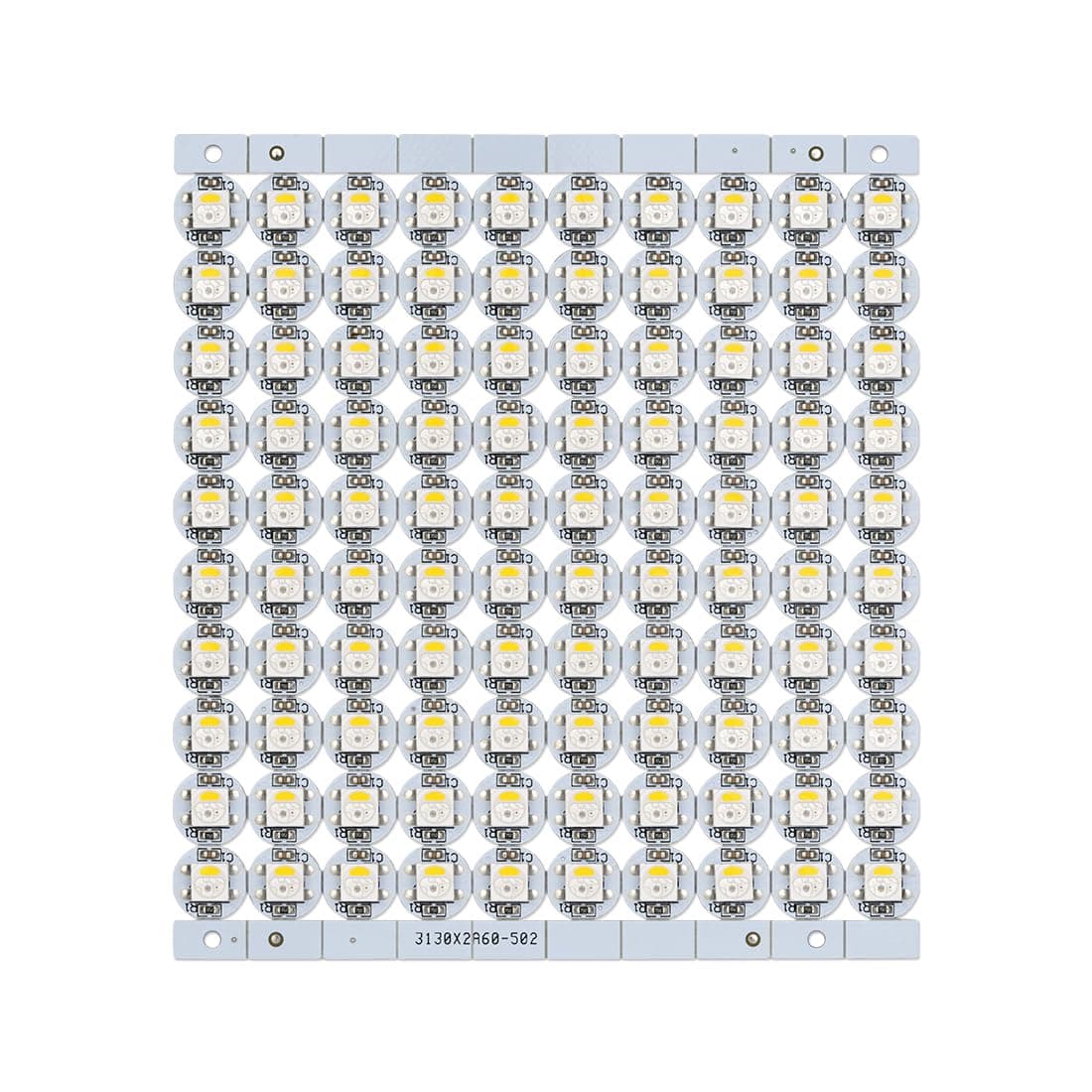 BTF-LIGHTING SK6812(WS2812B) RGBW LED Chips 100PCS RGB+Natual White Individually Addressable 5050SMD Module Pixels Light DC5V White PCB Chasing Dream Color for Christmas(No Adapter or Controller)