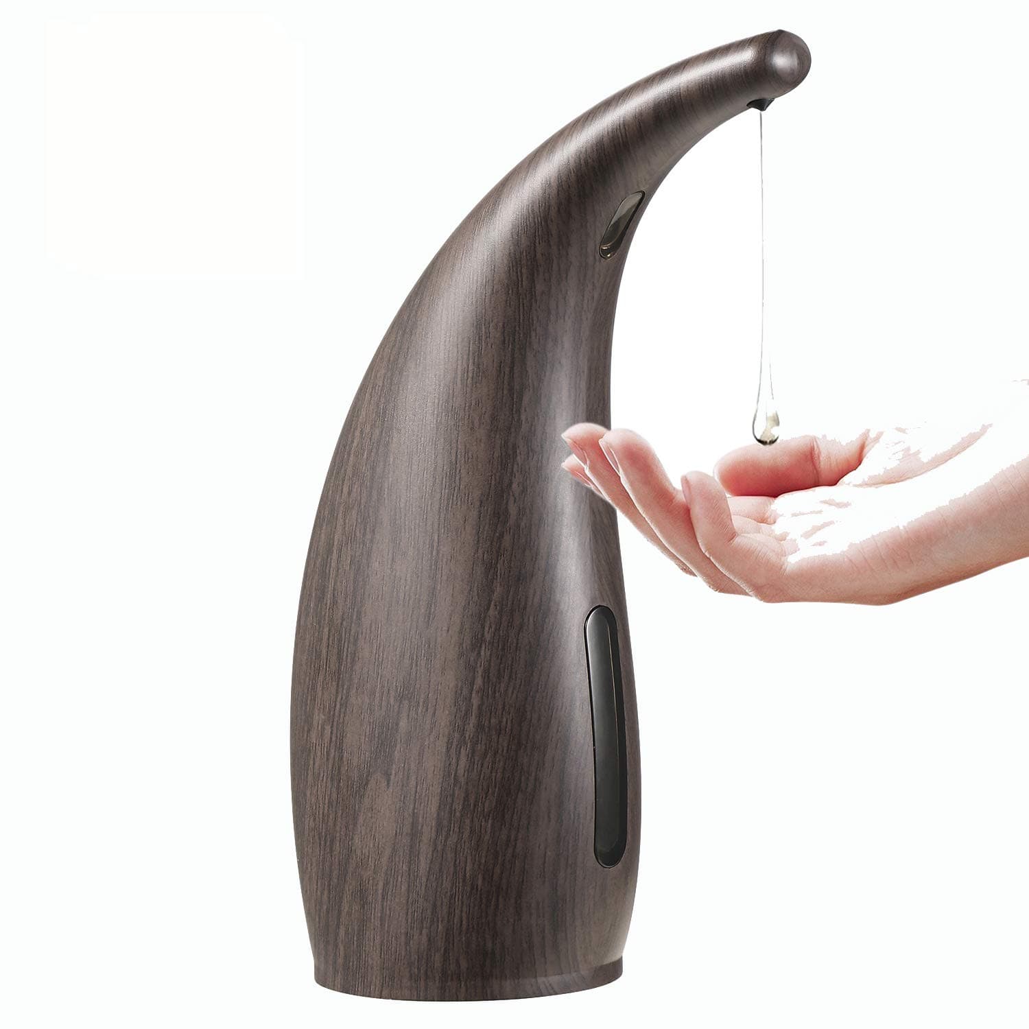 PAOPOW Automatic Soap Dispenser Touchless, 300ML Electric Dish Soap Dispenser with IP67 Waterproof, Dish Liquid Auto Touchless Sensor Soap Dispenser for Kitchen