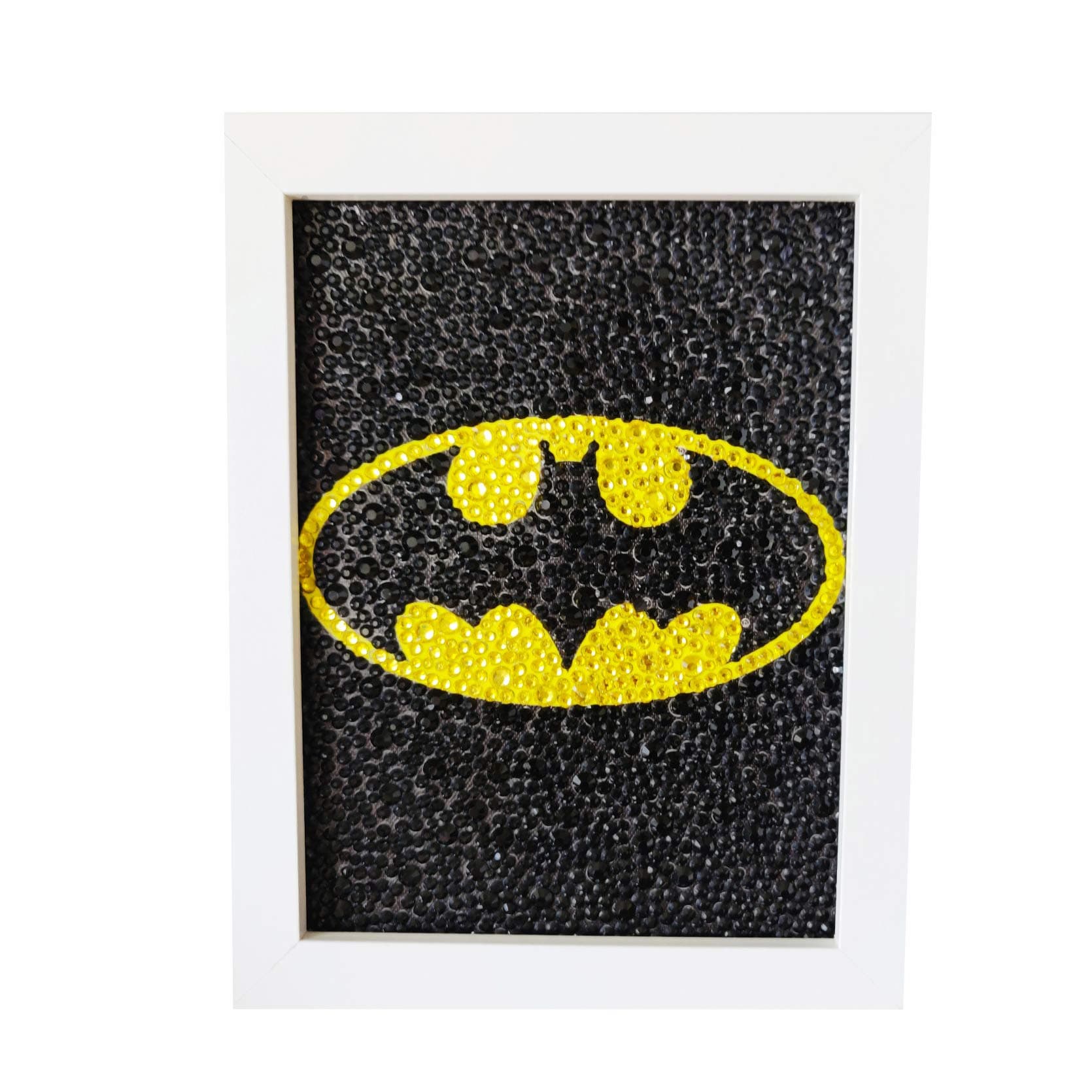 House Of Queens DIY 5D Diamond Painting Kits for Kids with Frame Full Drill (Batman)
