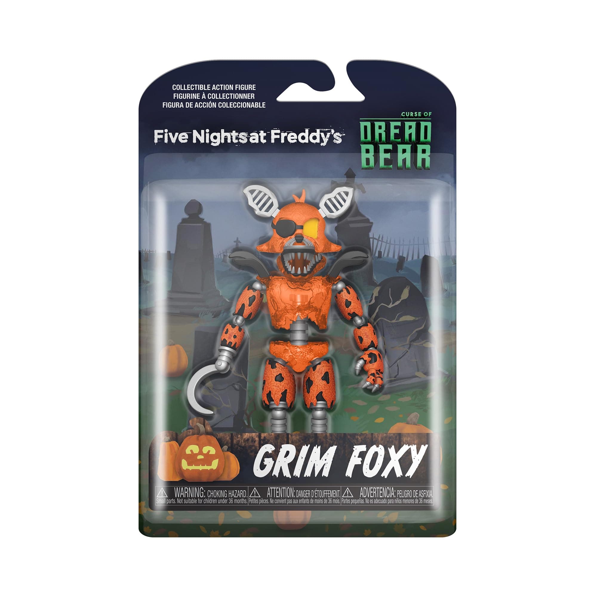FUNKO ACTION FIGURE: Five Nights at Freddy's Dreadbea - Grim Foxy (FNAF)