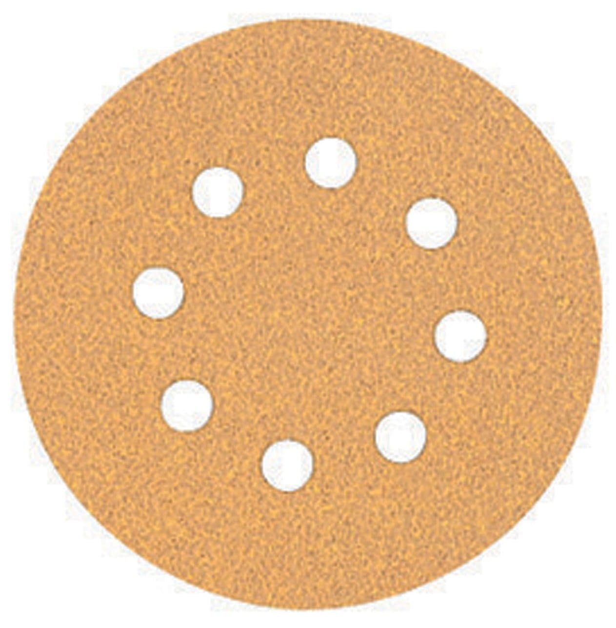DEWALTDW4303 5-Inch 8-Hole 120-Grit Hook-and-Loop Random Orbit Sandpaper (5-Pack)
