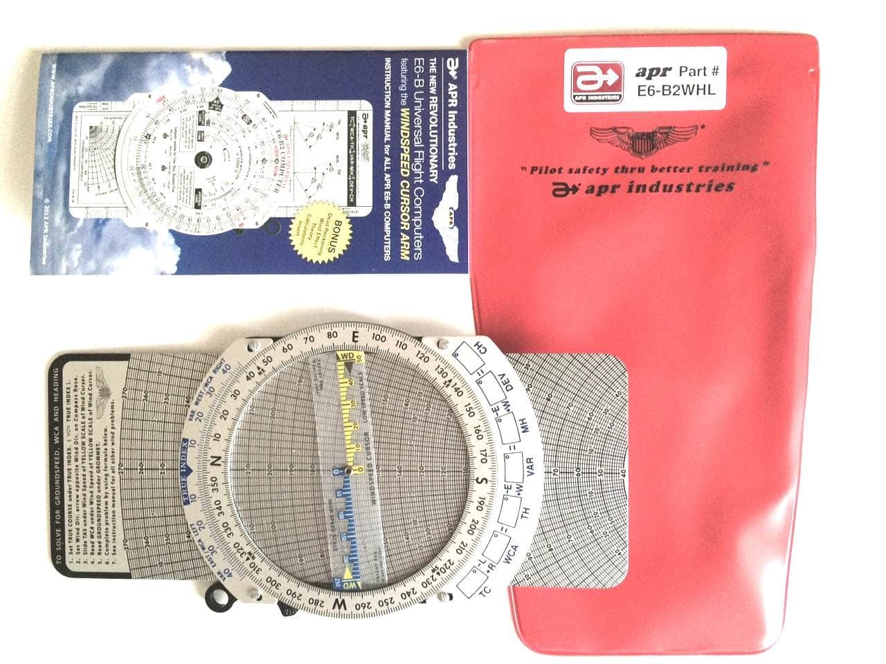 E6-B Flight Computer (APR's Premier Series E6-B2WL)