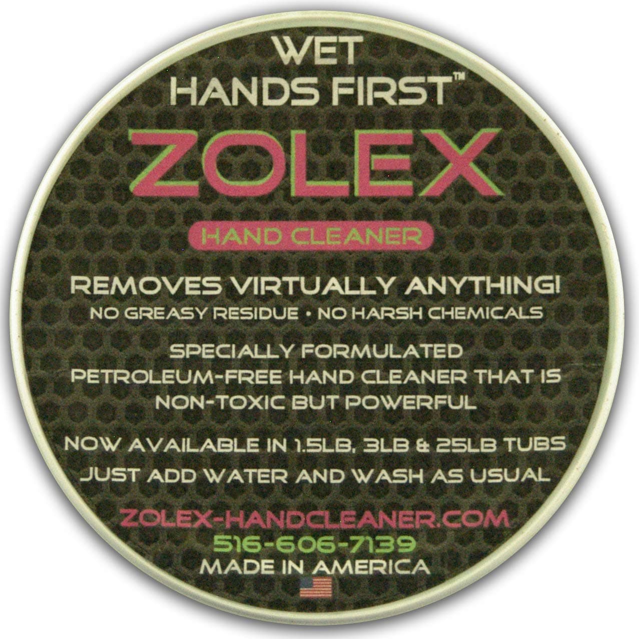 Water Activated Hand Cleaner for Working Hands| Stain Remover for Heavy Duty Workers | Grease Remover for Mechanics and Heavy Duty Workers - Non-Toxic Petroleum Free | Pack of 4