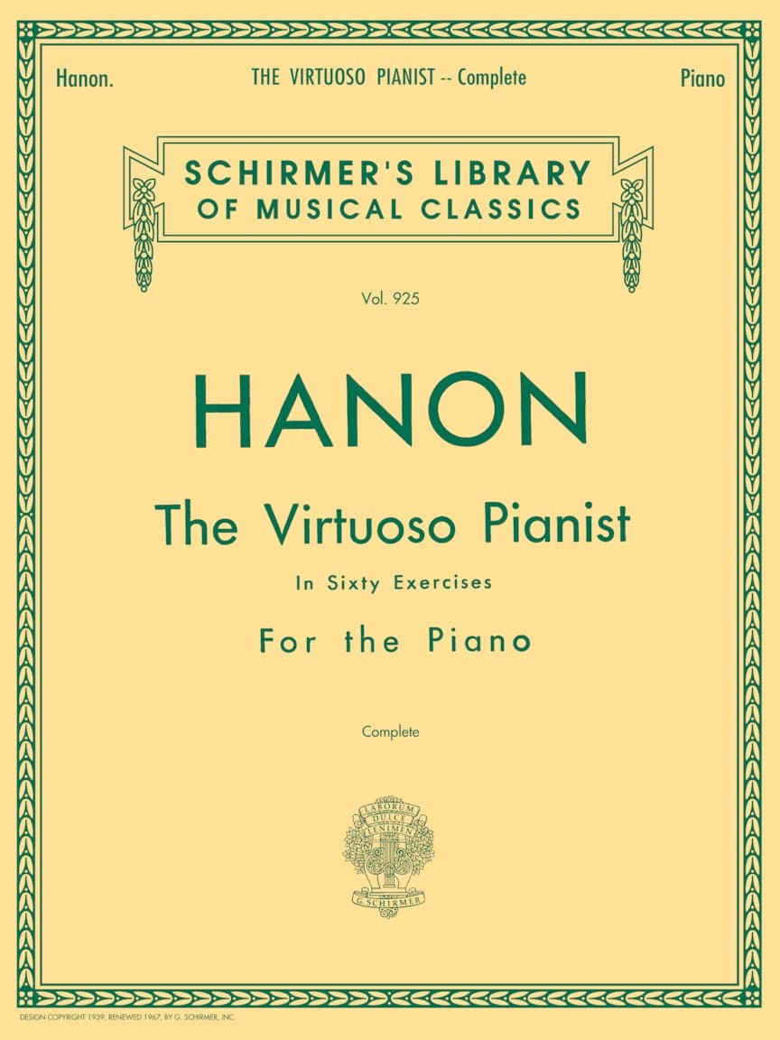 Hanon - The Virtuoso Pianist in Sixty Exercises | Piano Technique Sheet Music | Improve Finger Independence and Strength | Perfect Music Teacher Resource | Classical Piano Method Book