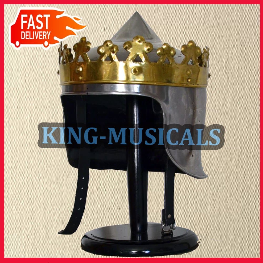 King Arthur Helmet Medieval Reenactment Helmets 18 gauge