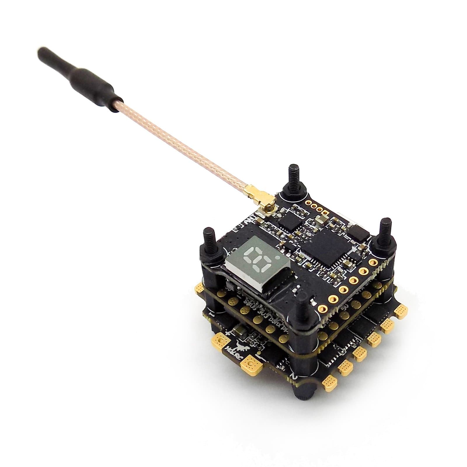 HGLRC XJB F428 Dshot Flytower Micro F4 AIO OSD BEC Flight Controller & 28A Blheli_S 2-4S 4 In 1 ES