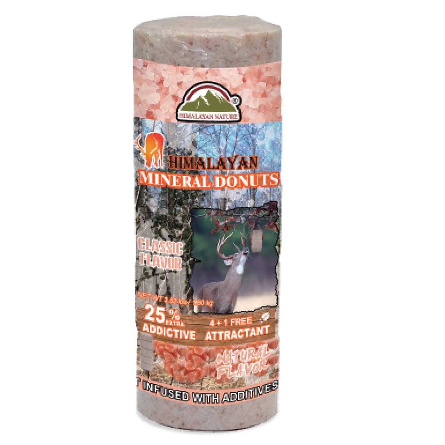Himalayan Nature100% Natural Deer Salt Donuts with Classic Flavor - Deer Attractant Rock