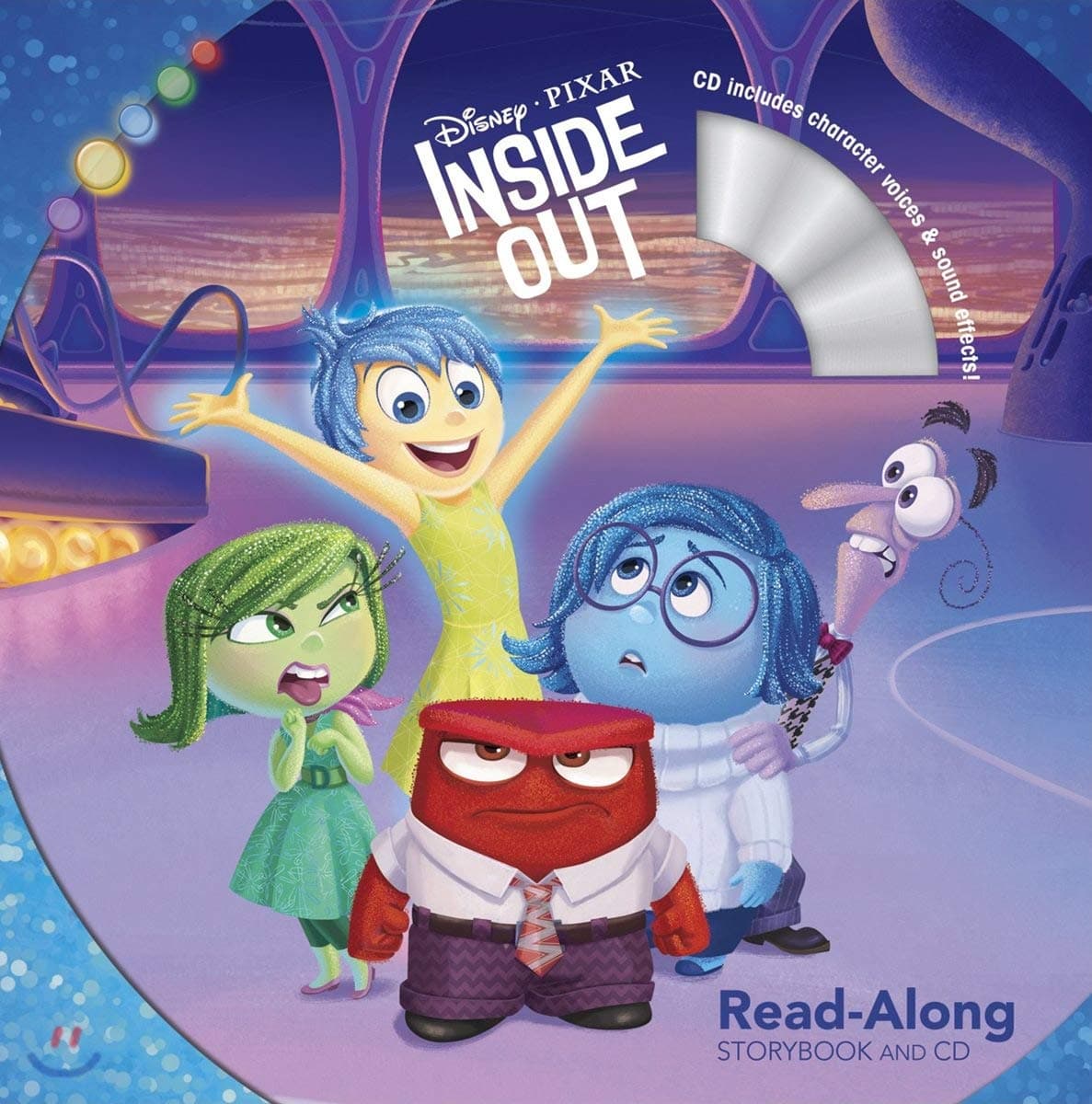 Inside Out (Read-Along Storybook and CD) Paperback – 5 May 2015