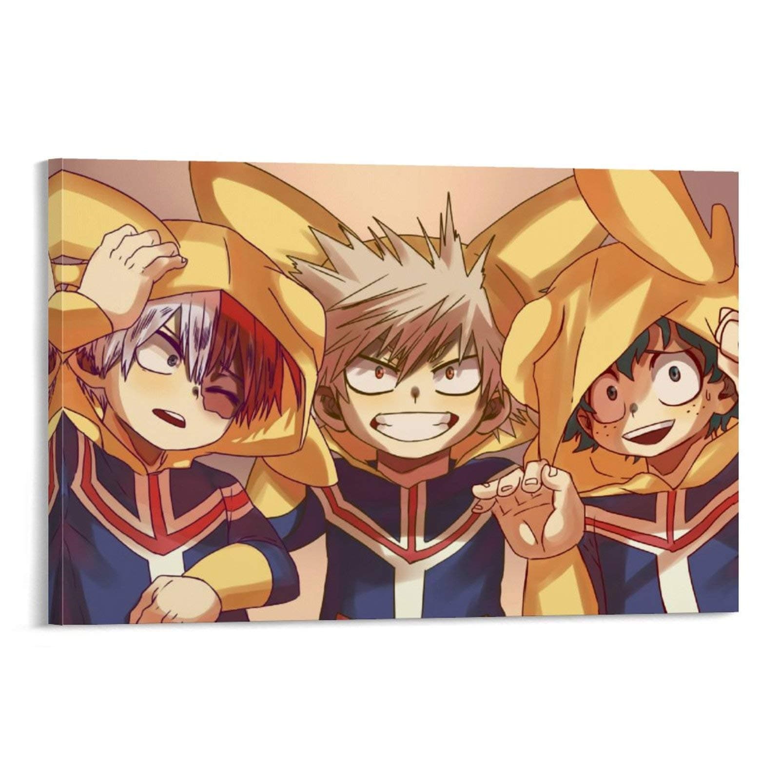 DRAGON VINES My Hero Academia Two Heroes Art Poster Printing Living room wall 20x30inch(50x75cm)