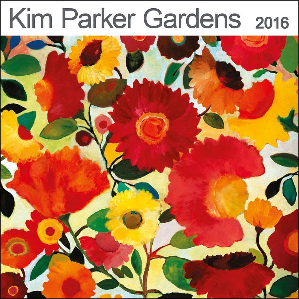 Kim Parker Gardens 2016 Wall Calendar by Ziga Media