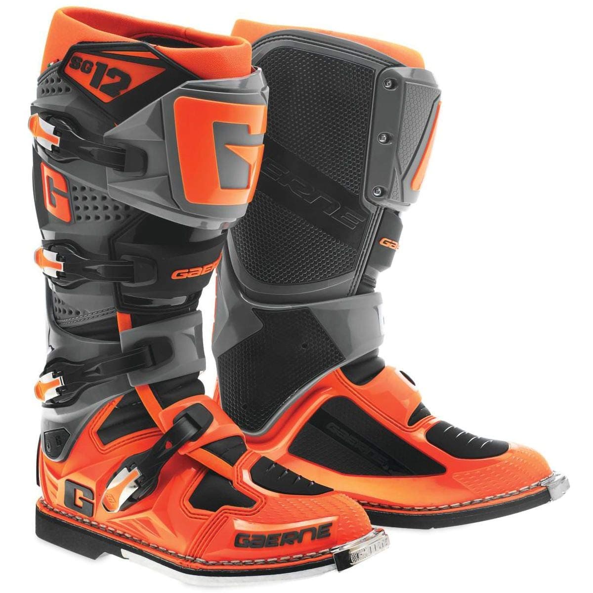 Gaerne SG12 Mens Orange/Black Motocross Boots - 10