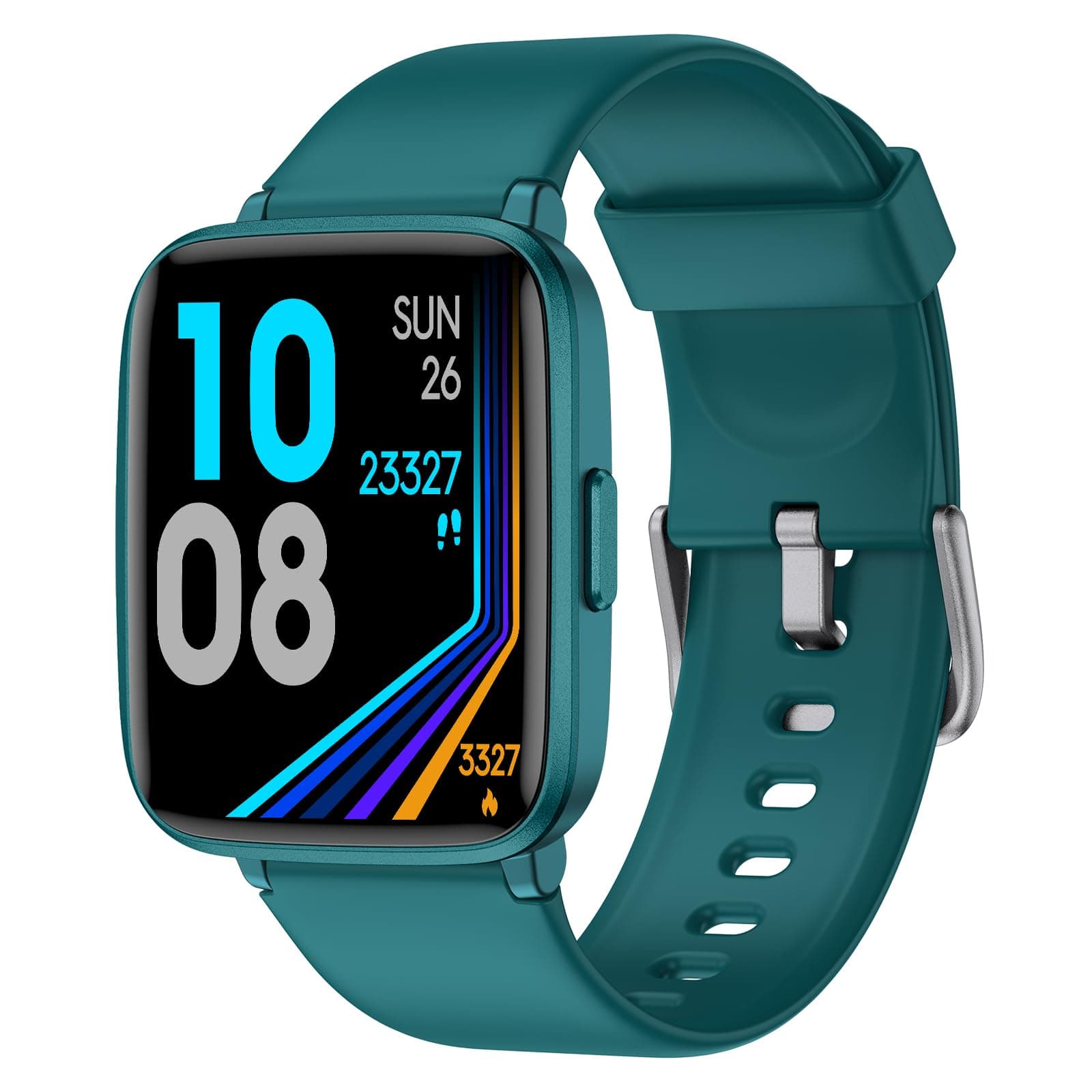 Fitness Tracker Watch with Heart Rate Monitor, Activity Tracker with Pedometer, Sleep Monitor, Calories & Step Counter, IP68 Waterproof Smart Watches for Women Men Fitness Watch for Sports