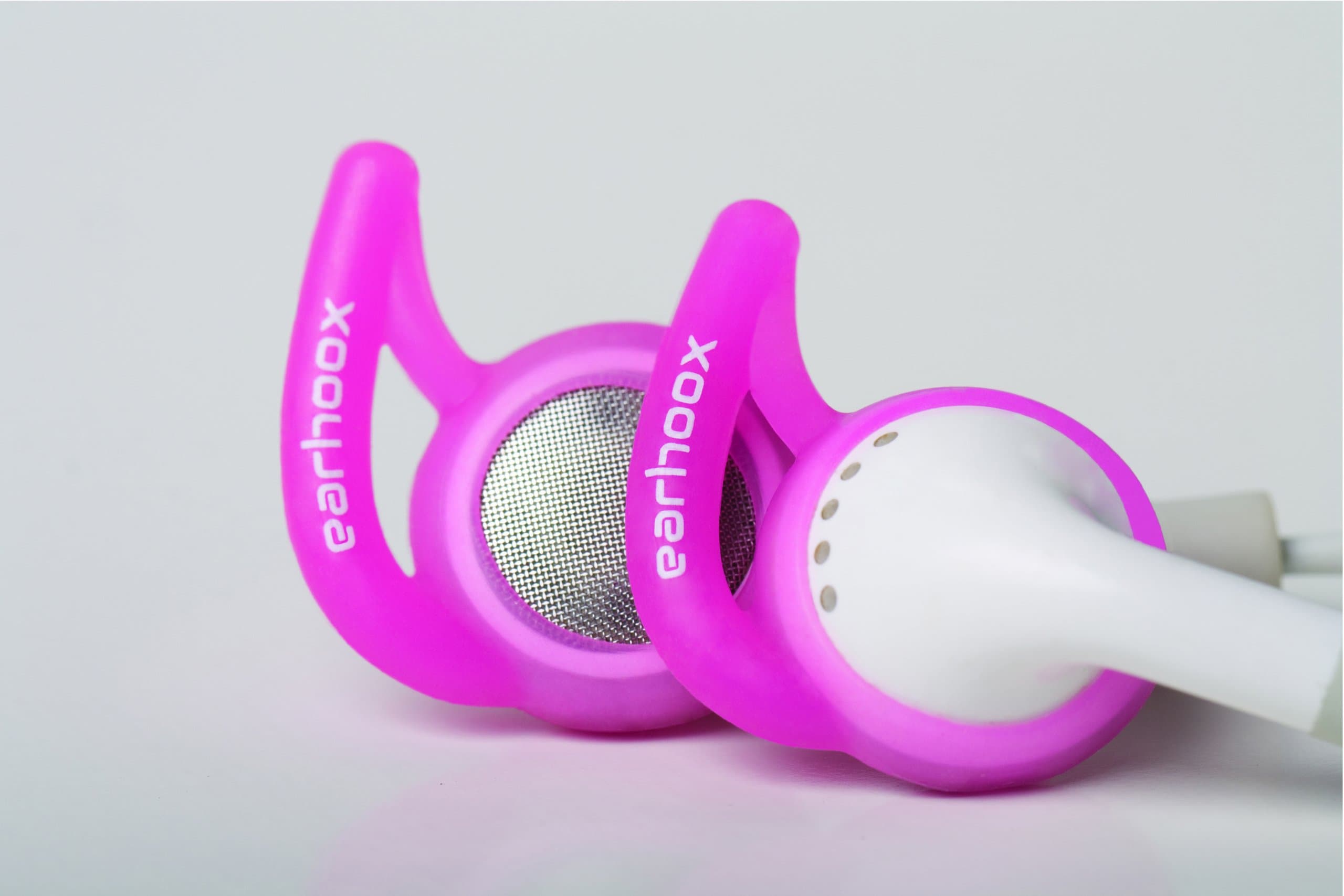 The #1 Earbud Attachment - Popular for iPhone 3G/4S, Sony, JVC, Skullcandy and Other Earbuds! (Pink)
