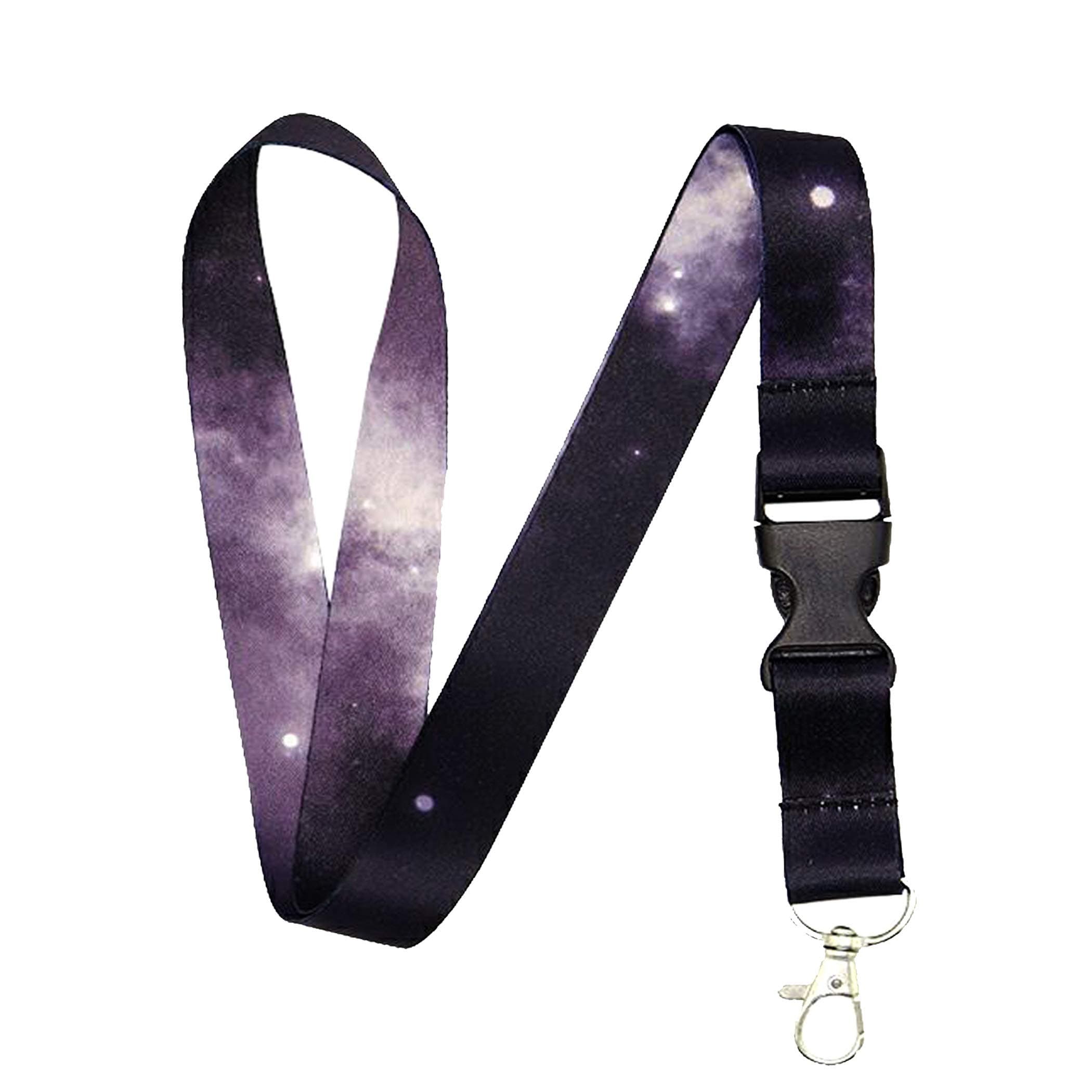 Lanyard for Keys Keychain Lanyard Premium Soft Silky Wide Strapped Beautifully Printed ID Teacher Lanyard with Spring Clip for Women/Men