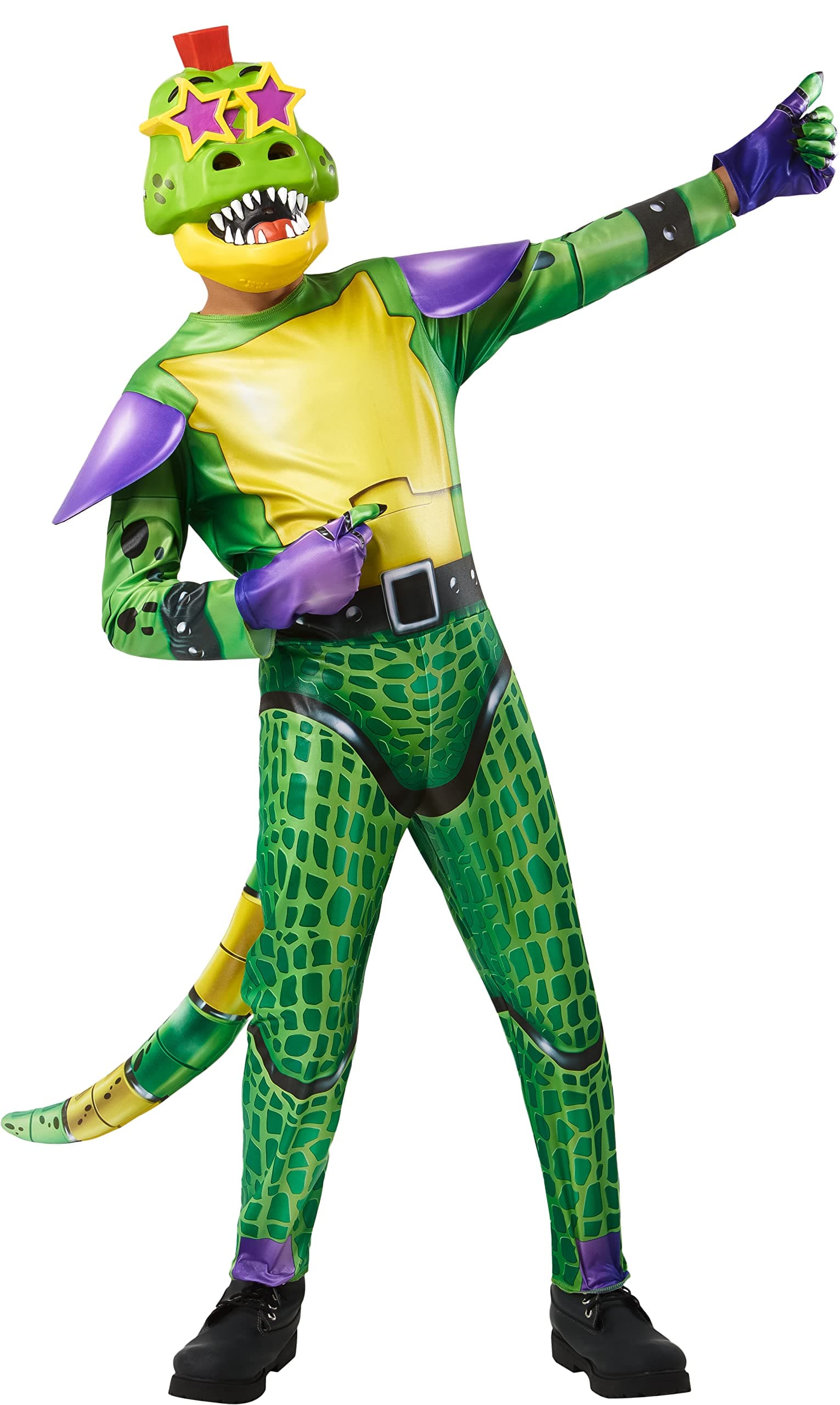 Five Nights At Freddy's: Montgomery Gator Costume for Kids, Boy's Large